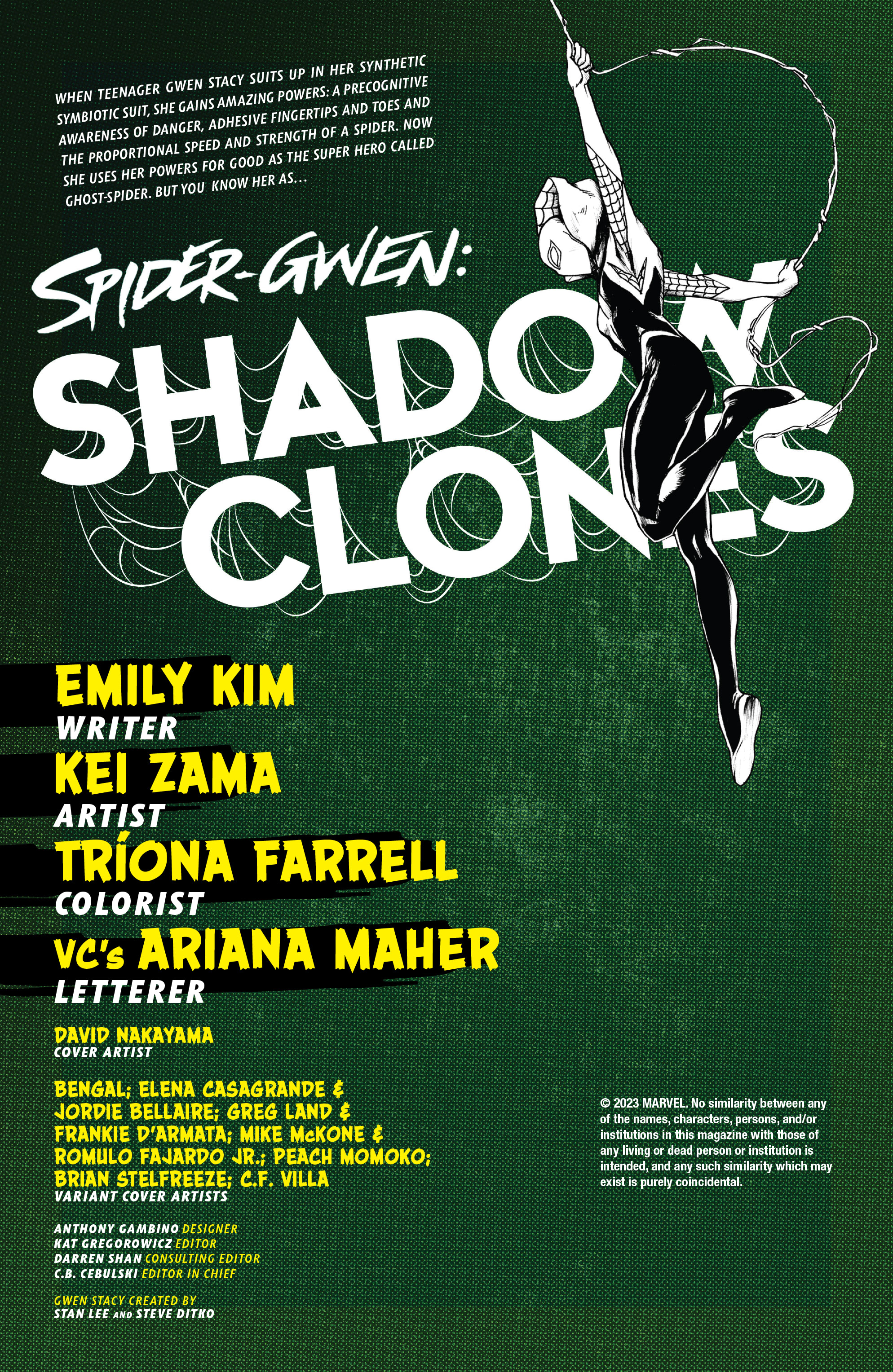 Read online Spider-Gwen: Shadow Clones comic -  Issue #1 - 2