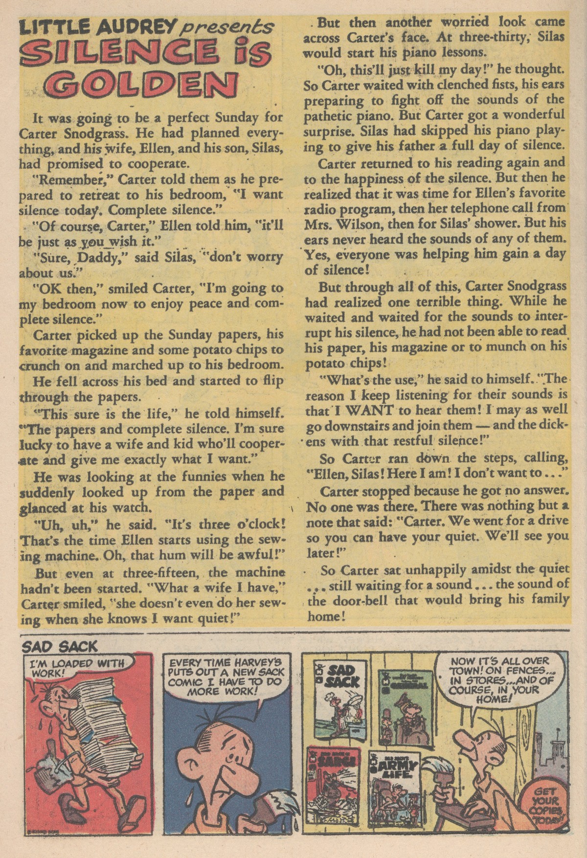 Read online Little Audrey And Melvin comic -  Issue #42 - 26