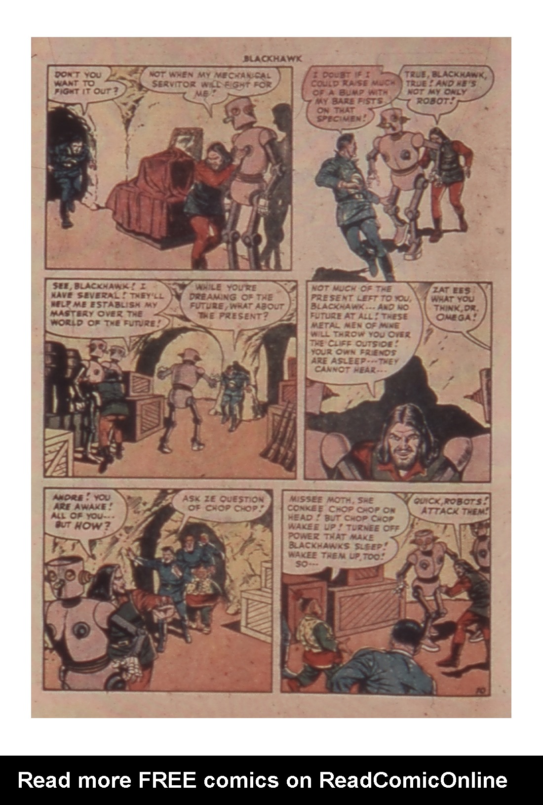 Read online Blackhawk (1957) comic -  Issue #19 - 12