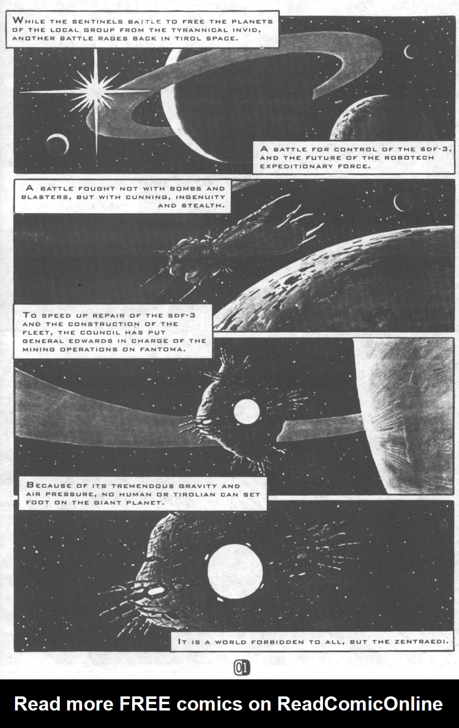 Read online Robotech II: The Sentinels comic -  Issue #19 - 3