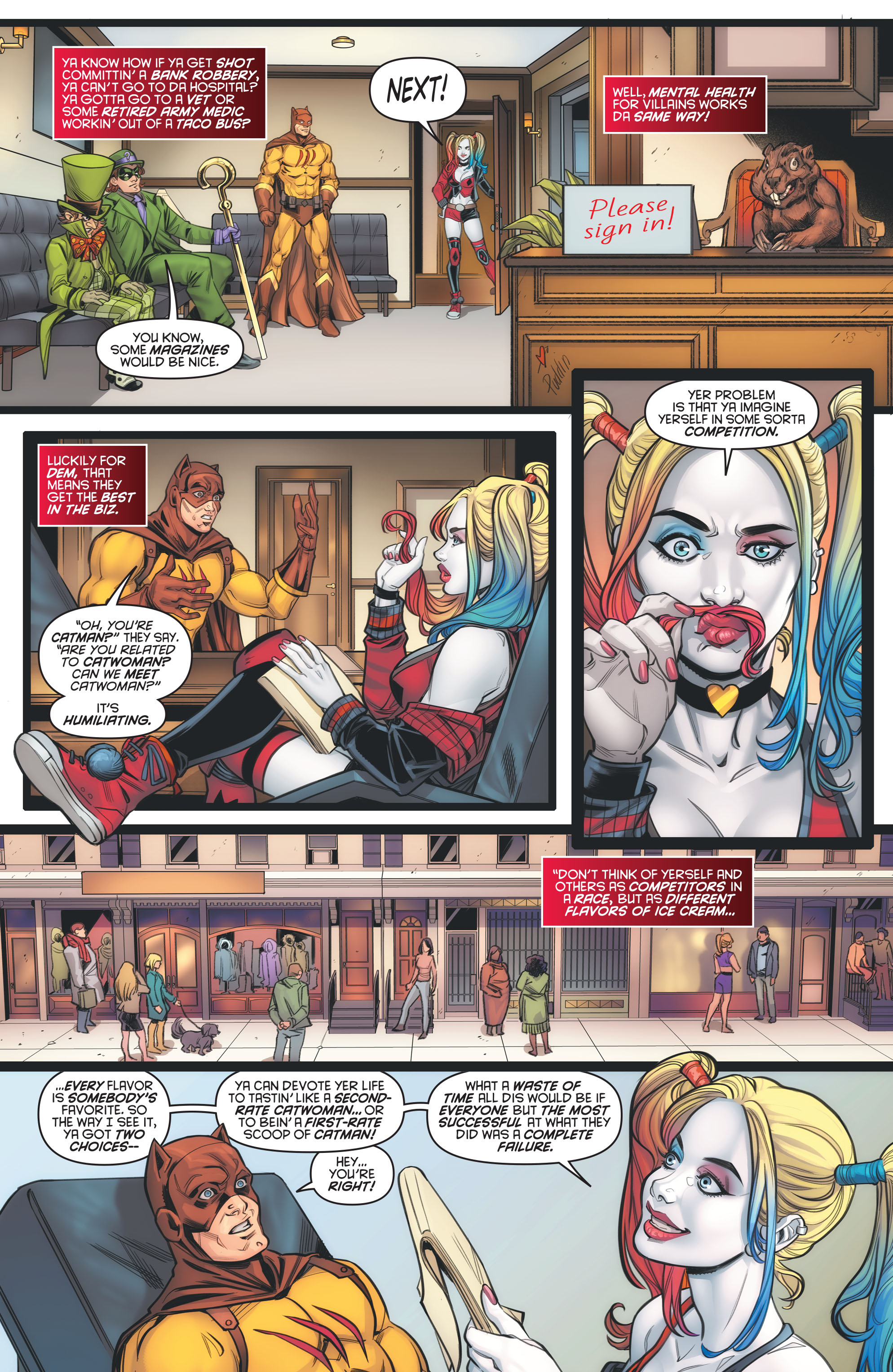 Read online Harley Quinn: Make 'em Laugh comic -  Issue #3 - 6