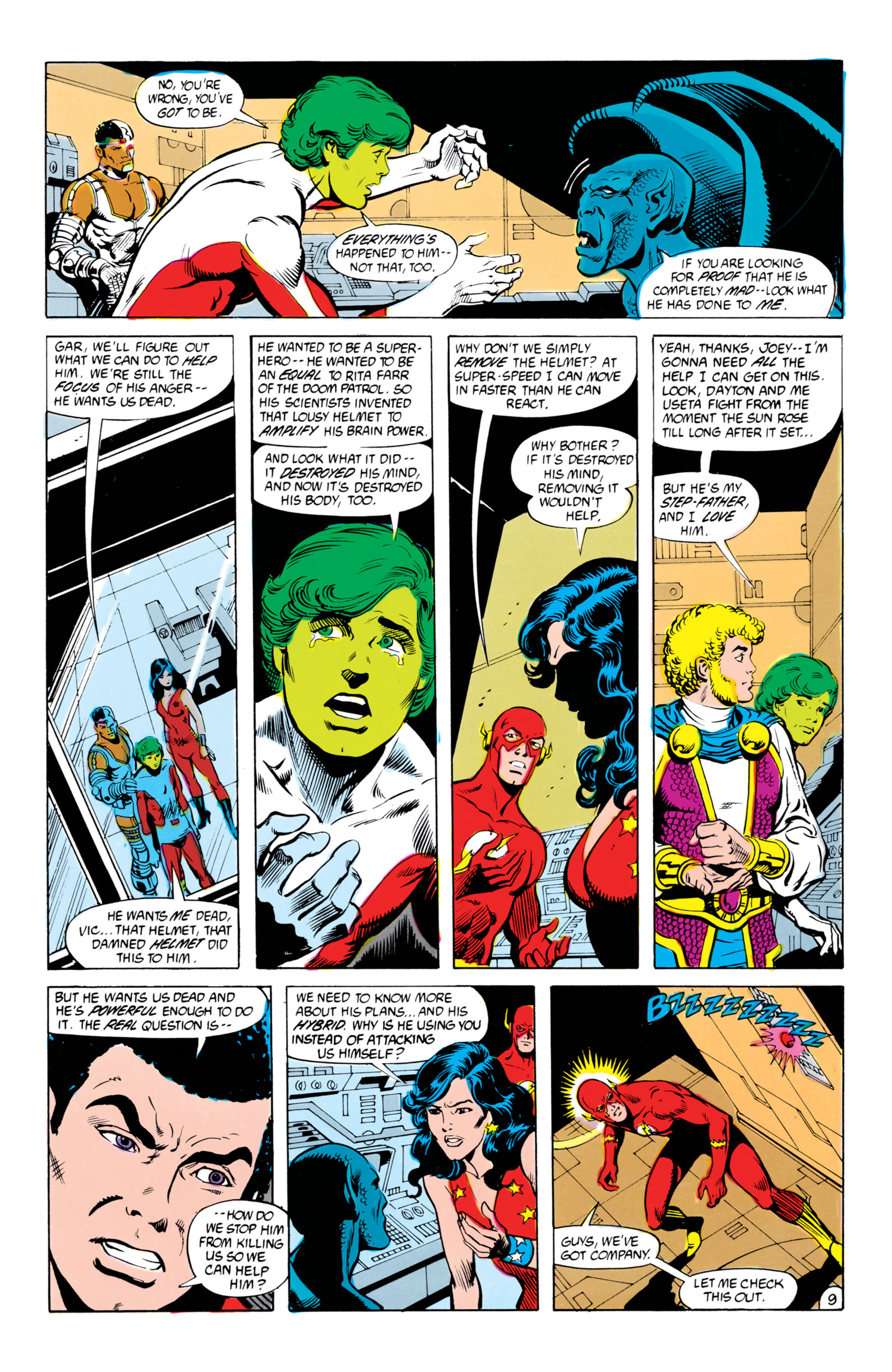 Read online The New Teen Titans (1984) comic -  Issue #25 - 10