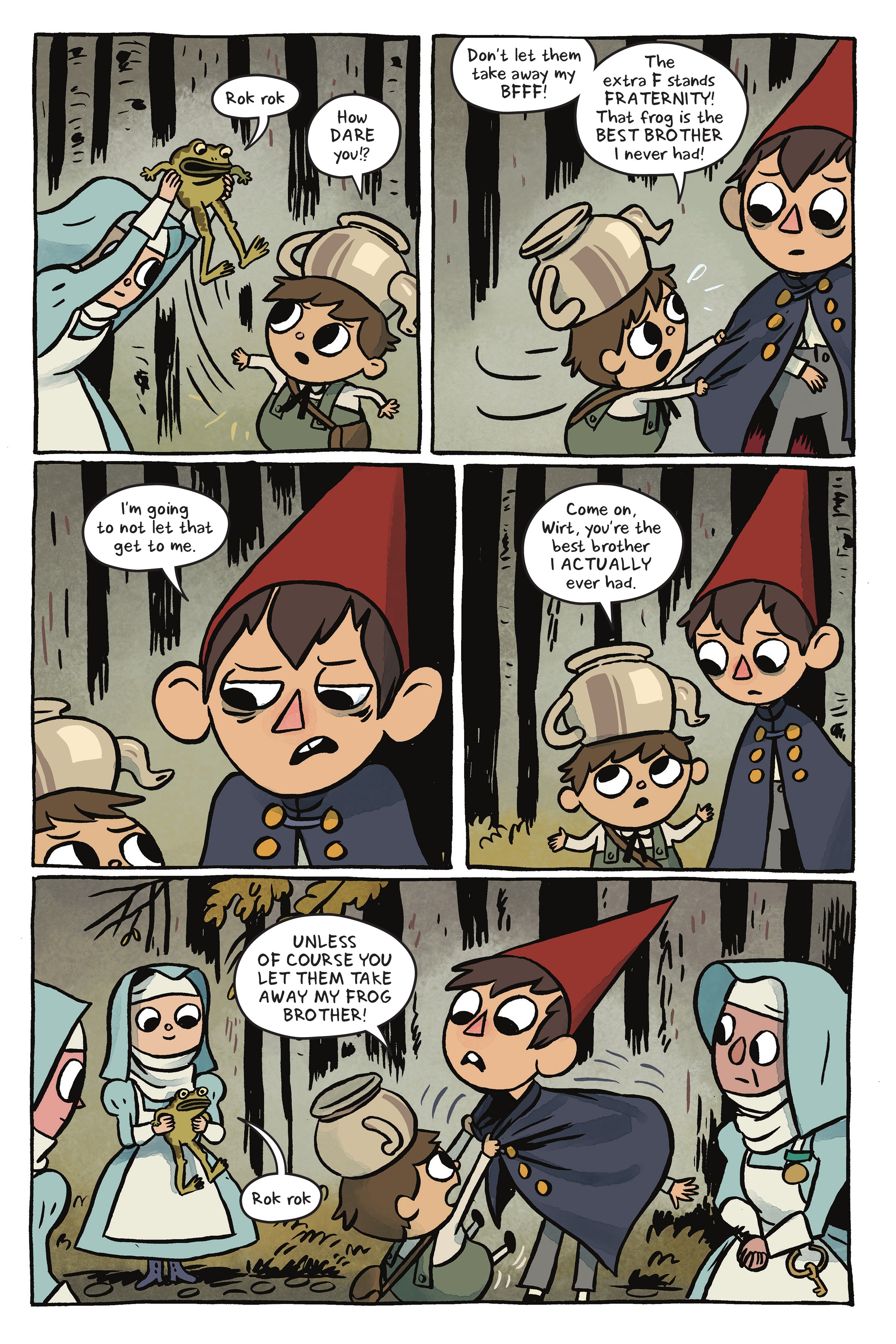 Read online Over the Garden Wall: Benevolent Sisters of Charity comic -  Issue # TPB - 41