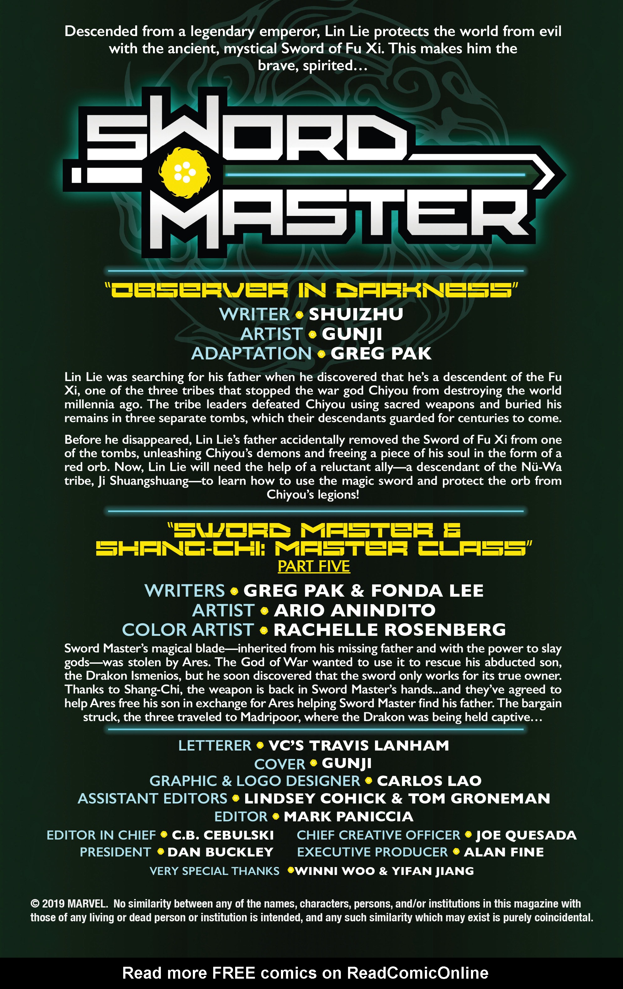 Read online Sword Master comic -  Issue #5 - 2