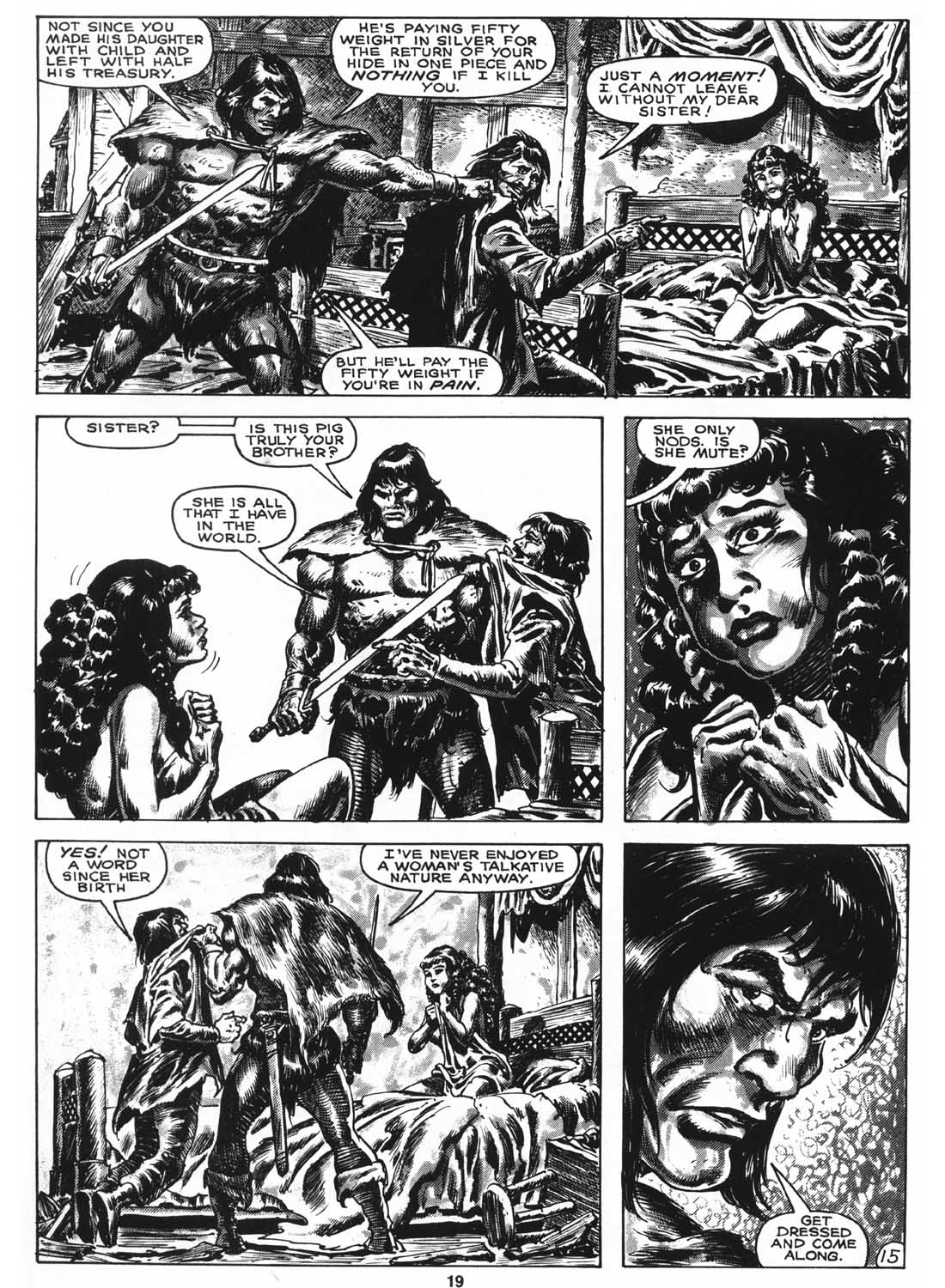 Read online The Savage Sword Of Conan comic -  Issue #158 - 21