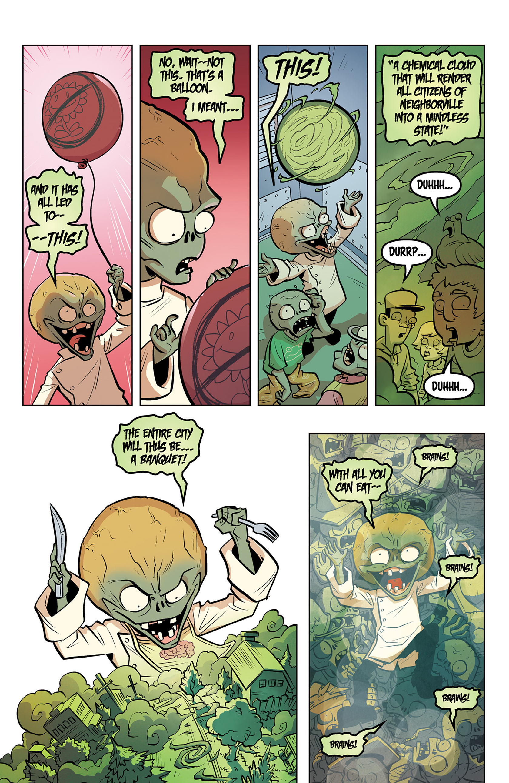 Read online Plants vs. Zombies: Bully For You comic -  Issue #1 - 18