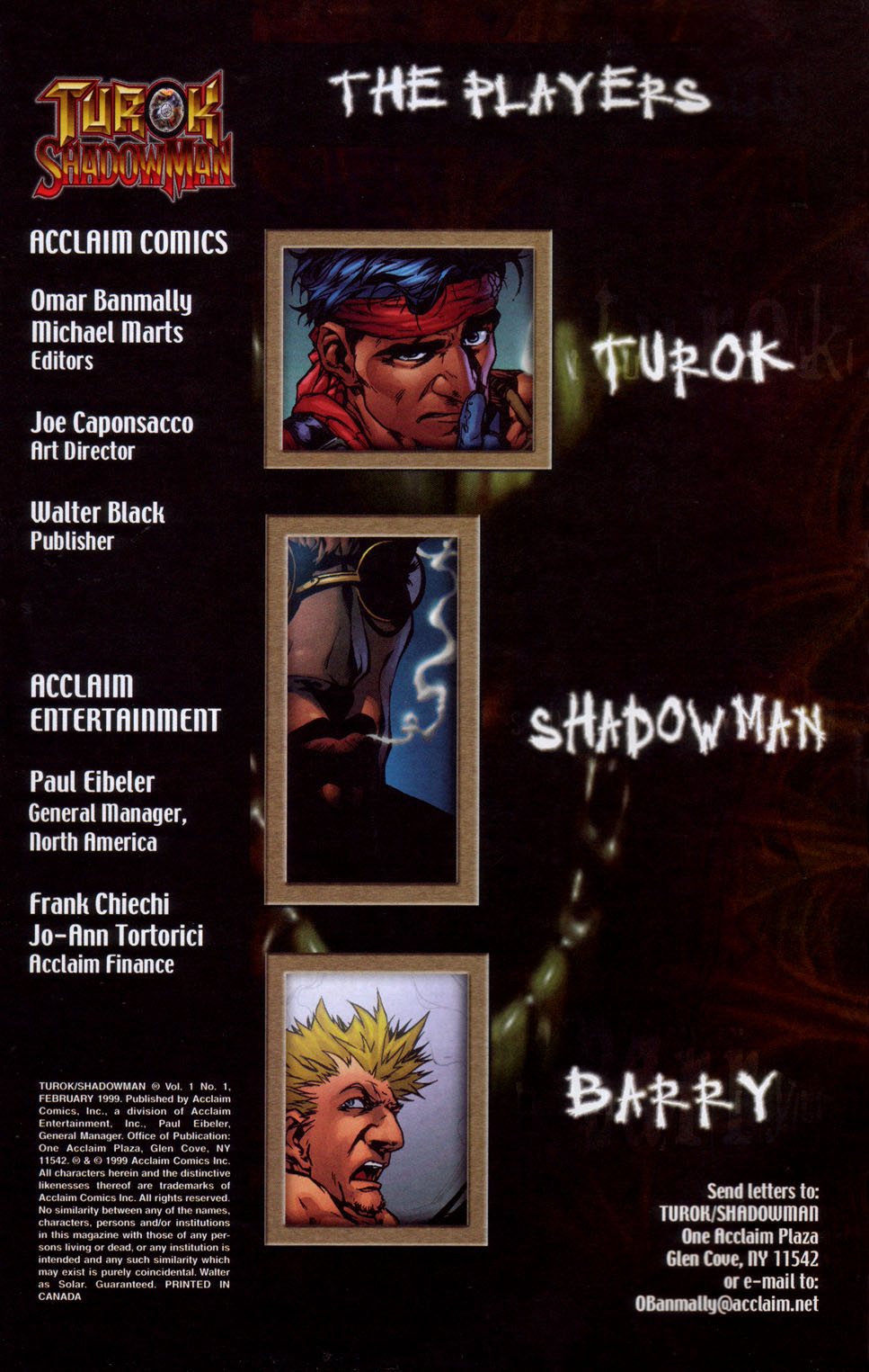 Read online Turok/Shadowman comic -  Issue # Full - 3