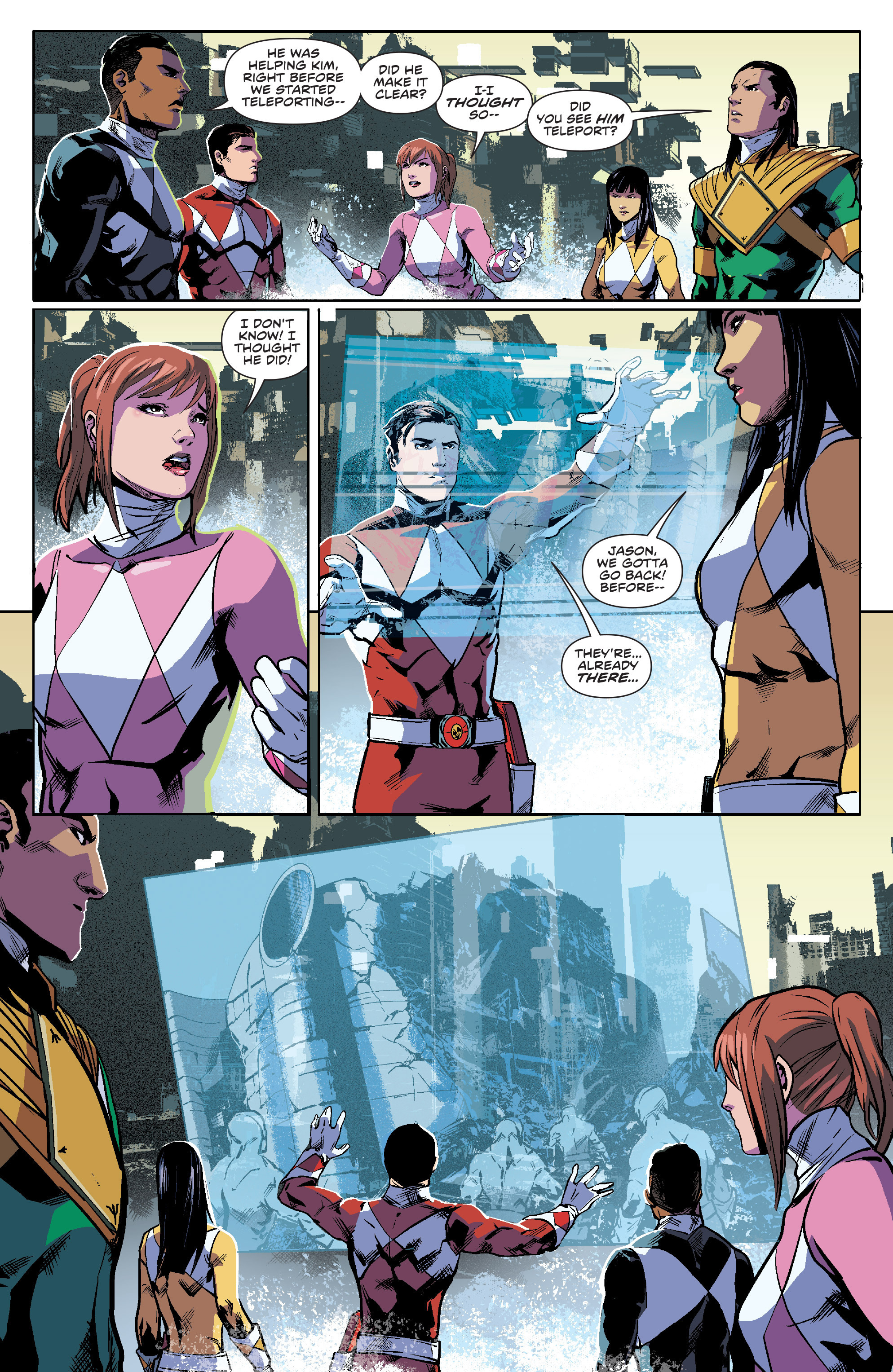 Read online Mighty Morphin Power Rangers comic -  Issue #6 - 16