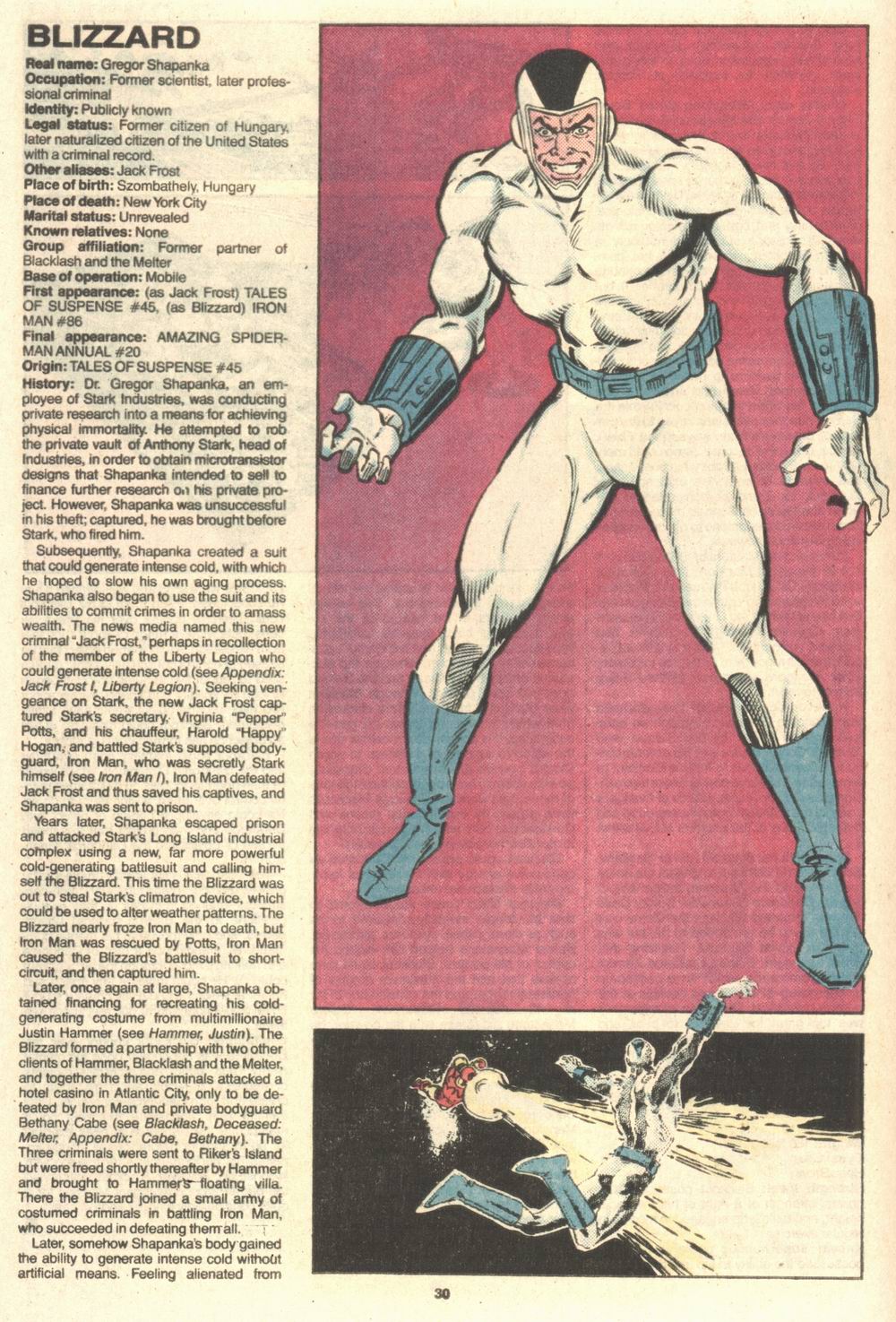 Read online The Official Handbook of the Marvel Universe Deluxe Edition comic -  Issue #16 - 32