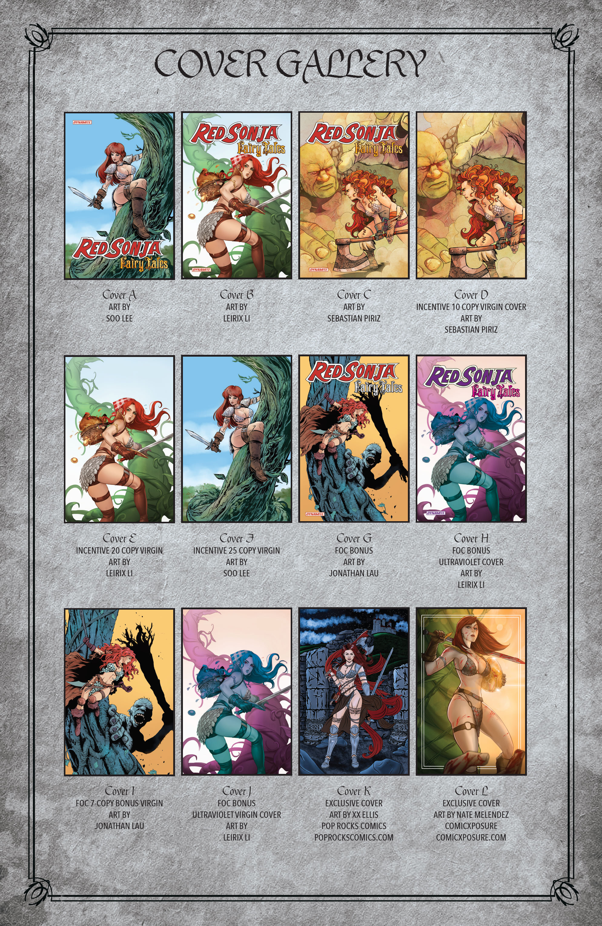 Read online Red Sonja Fairy Tales comic -  Issue # Full - 34