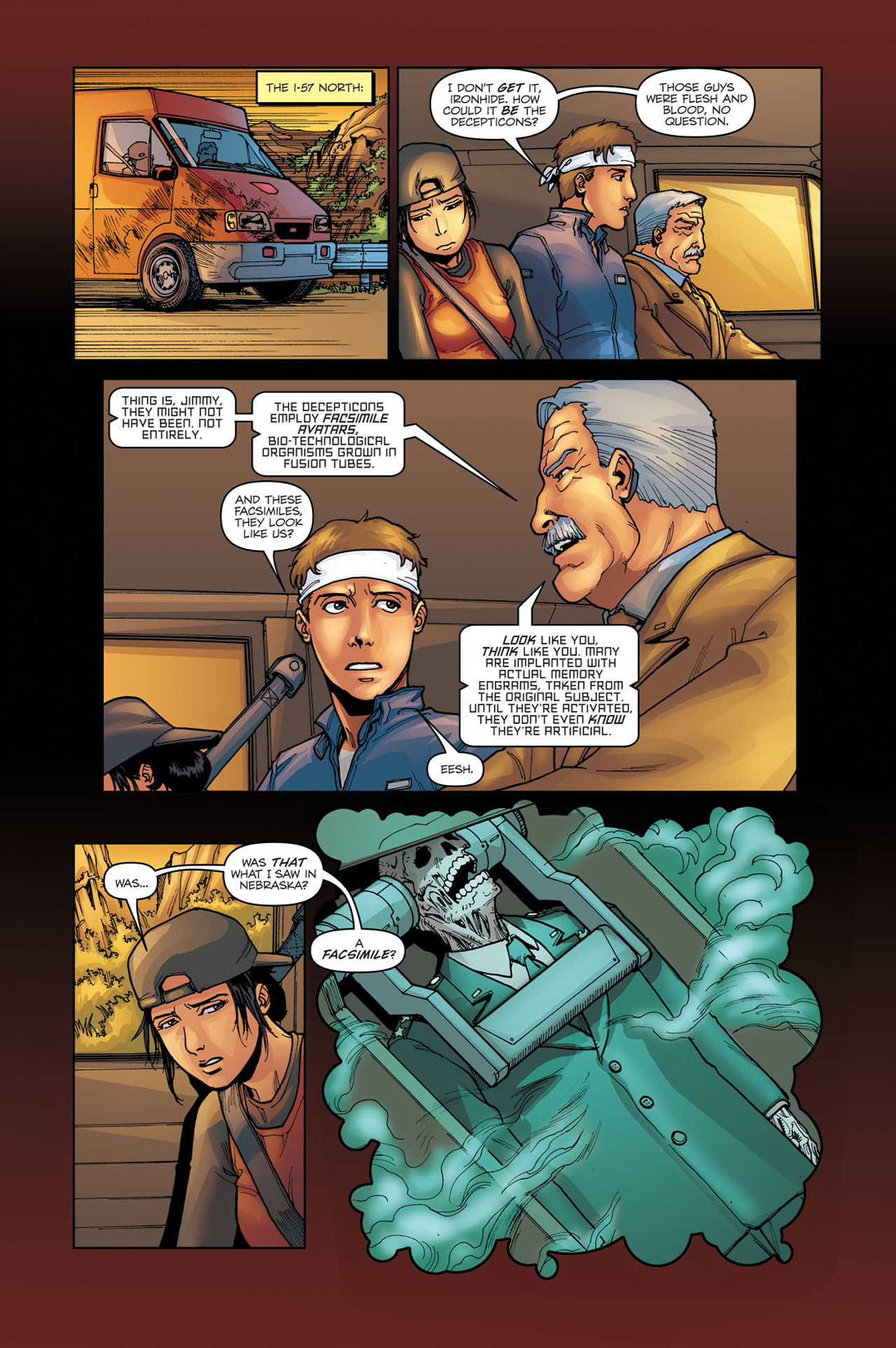 Read online The Transformers: Escalation comic -  Issue #2 - 11