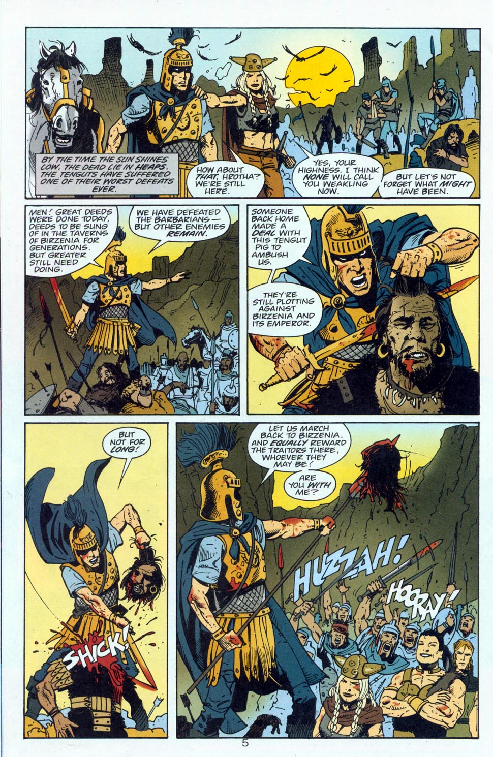 Read online Battleaxes comic -  Issue #3 - 8