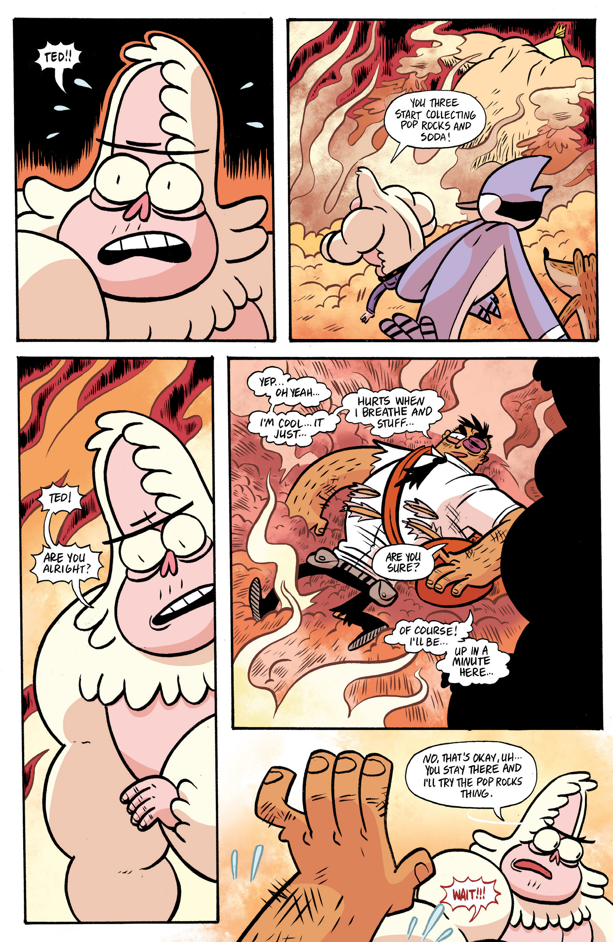 Read online Regular Show: Skips comic -  Issue #6 - 17