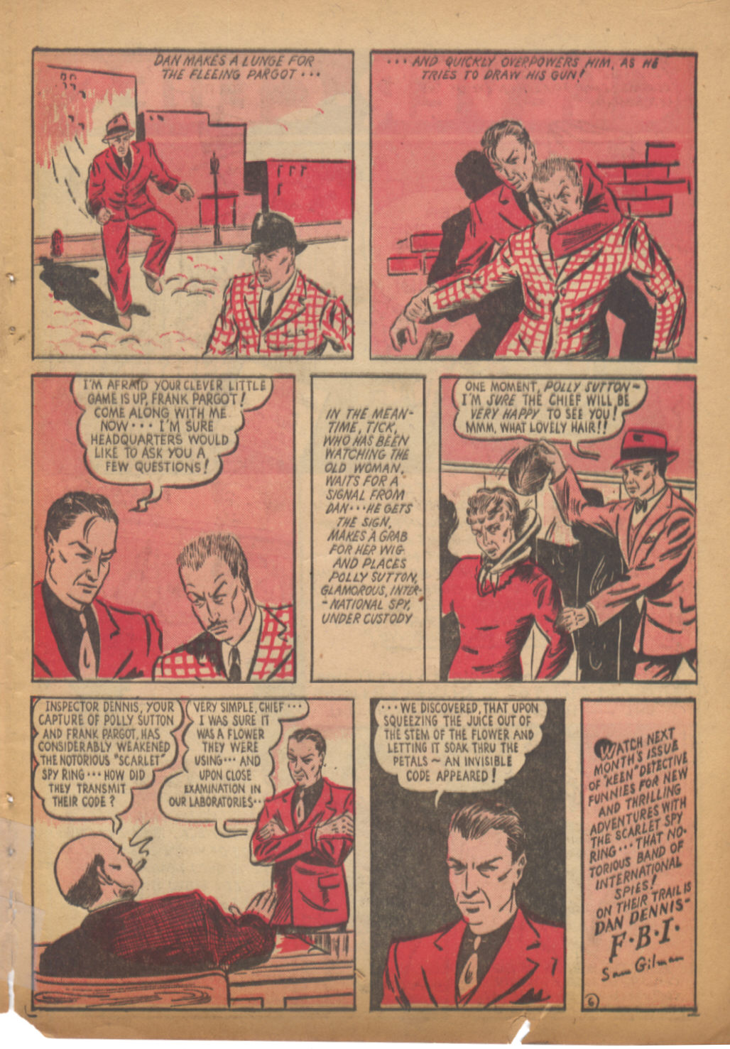 Read online Keen Detective Funnies comic -  Issue #19 - 38
