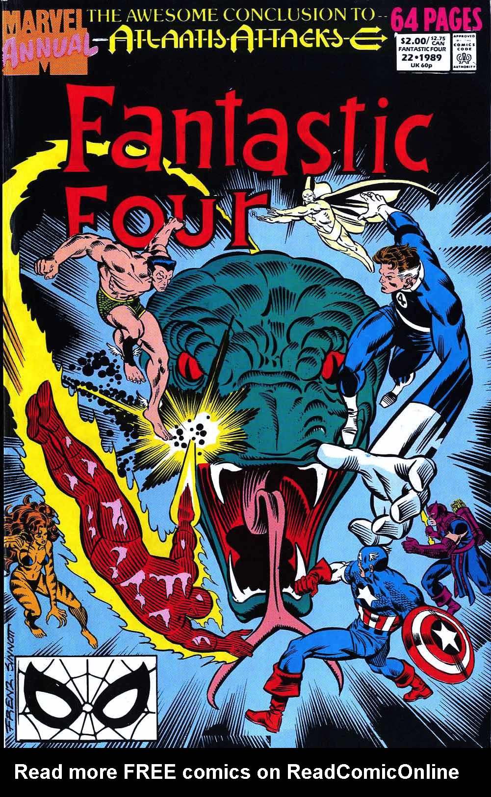 Read online Fantastic Four (1961) comic -  Issue # _Annual 22 - 1