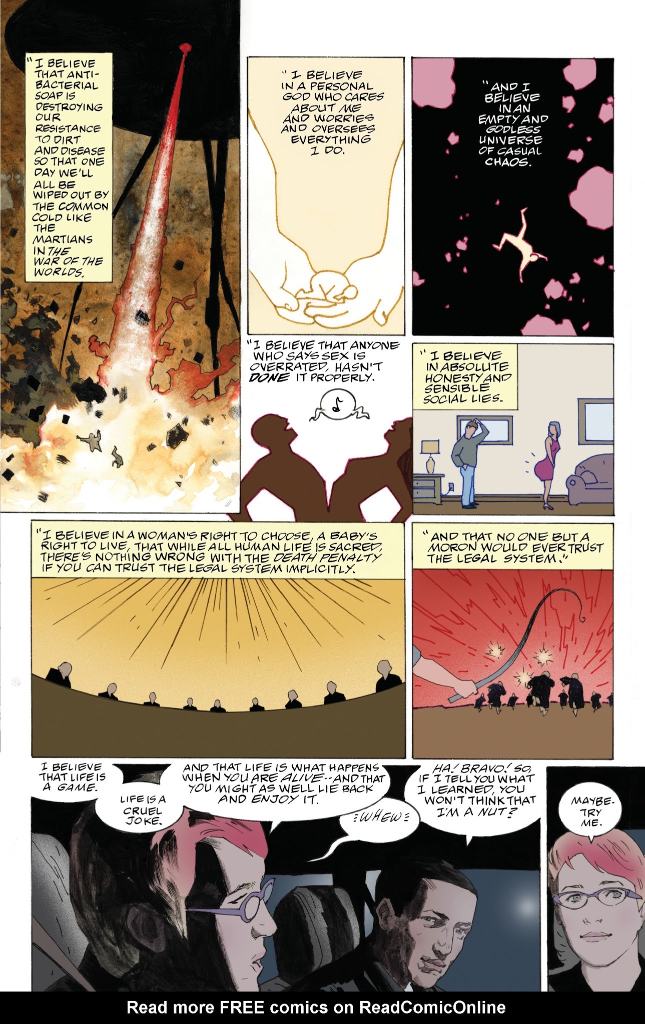 Read online American Gods: My Ainsel comic -  Issue #8 - 17