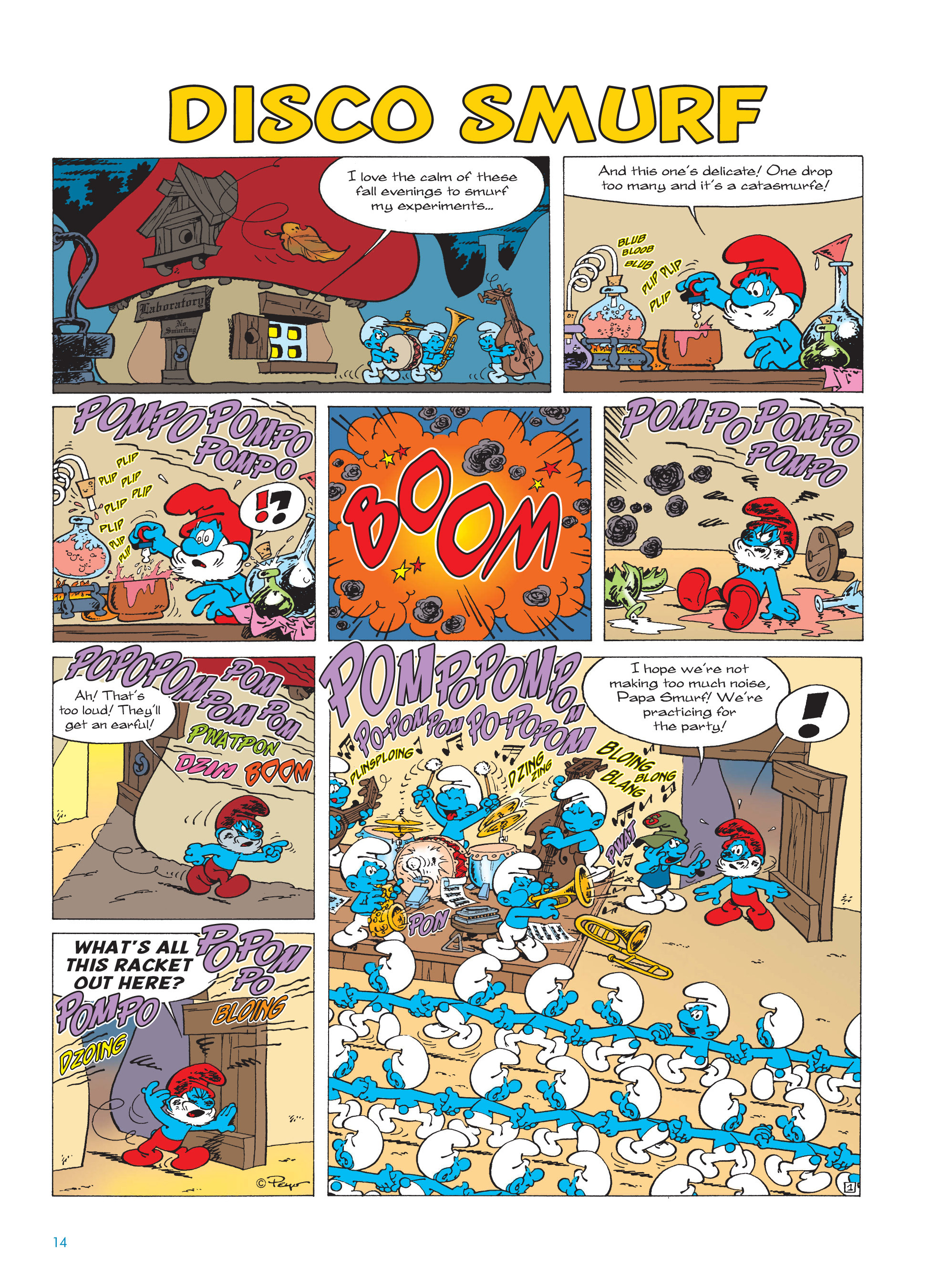 Read online The Smurfs comic -  Issue #17 - 14