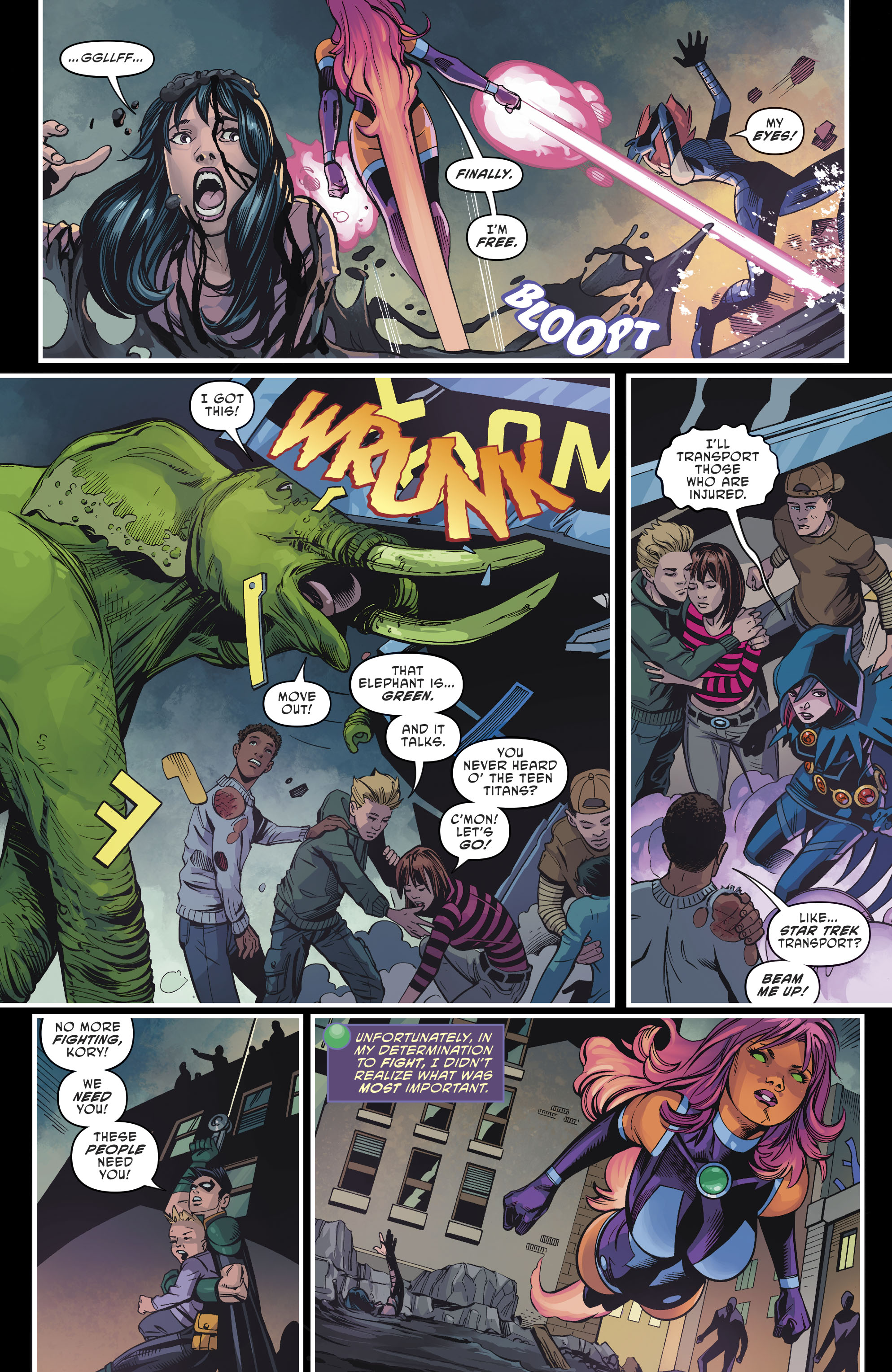 Read online Titans: Burning Rage comic -  Issue #2 - 11