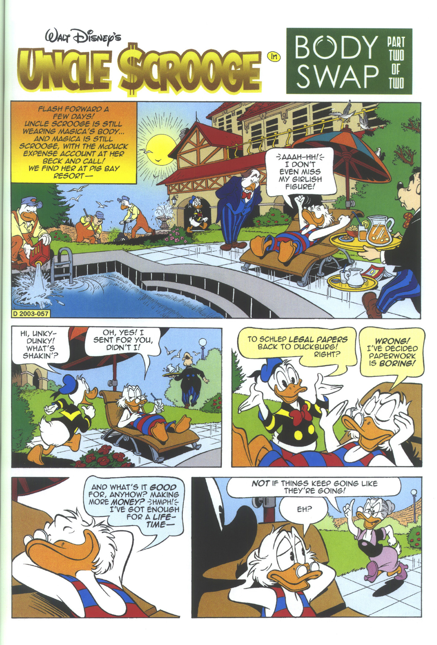 Read online Uncle Scrooge (1953) comic -  Issue #366 - 57