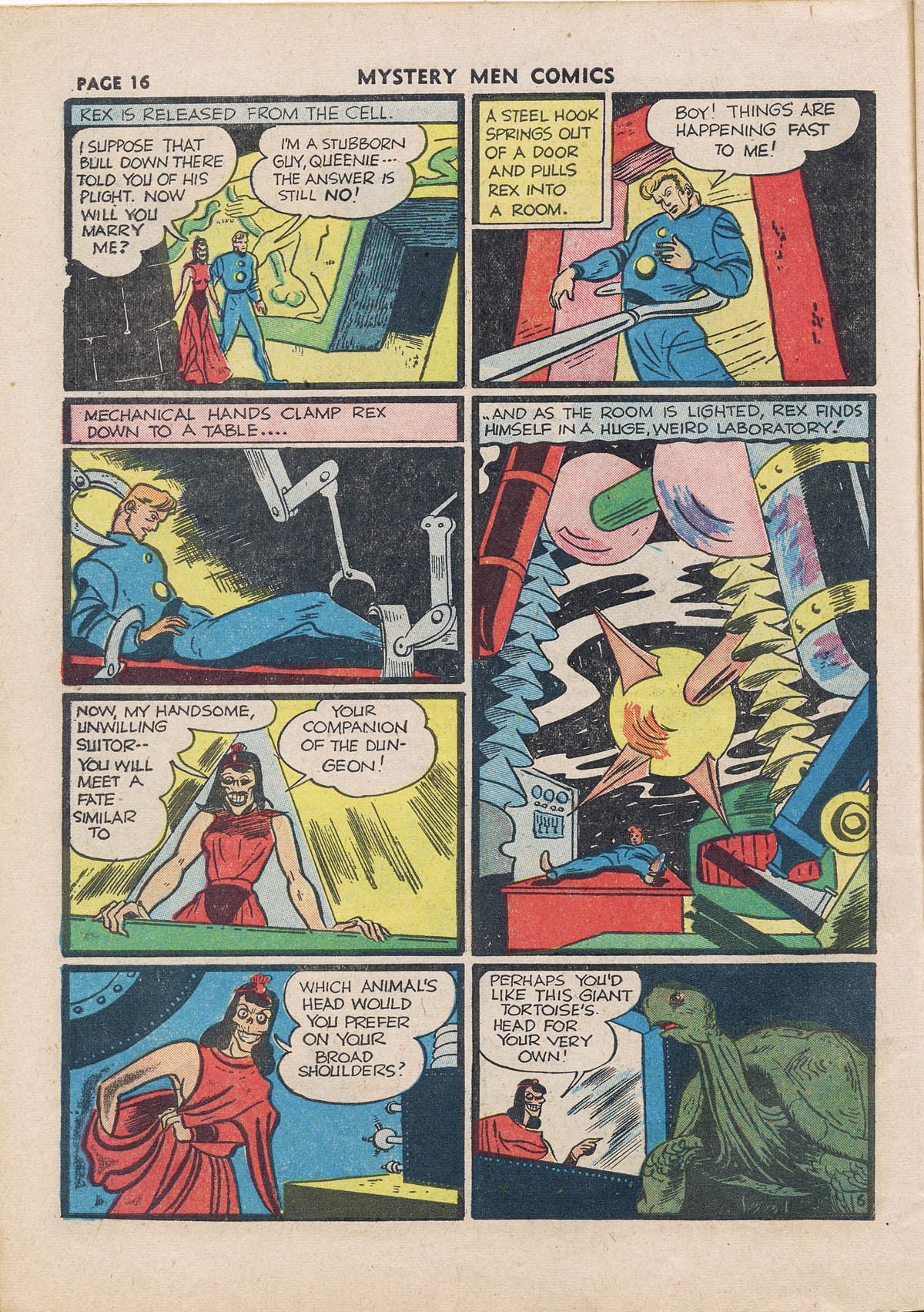 Read online Mystery Men Comics comic -  Issue #22 - 20