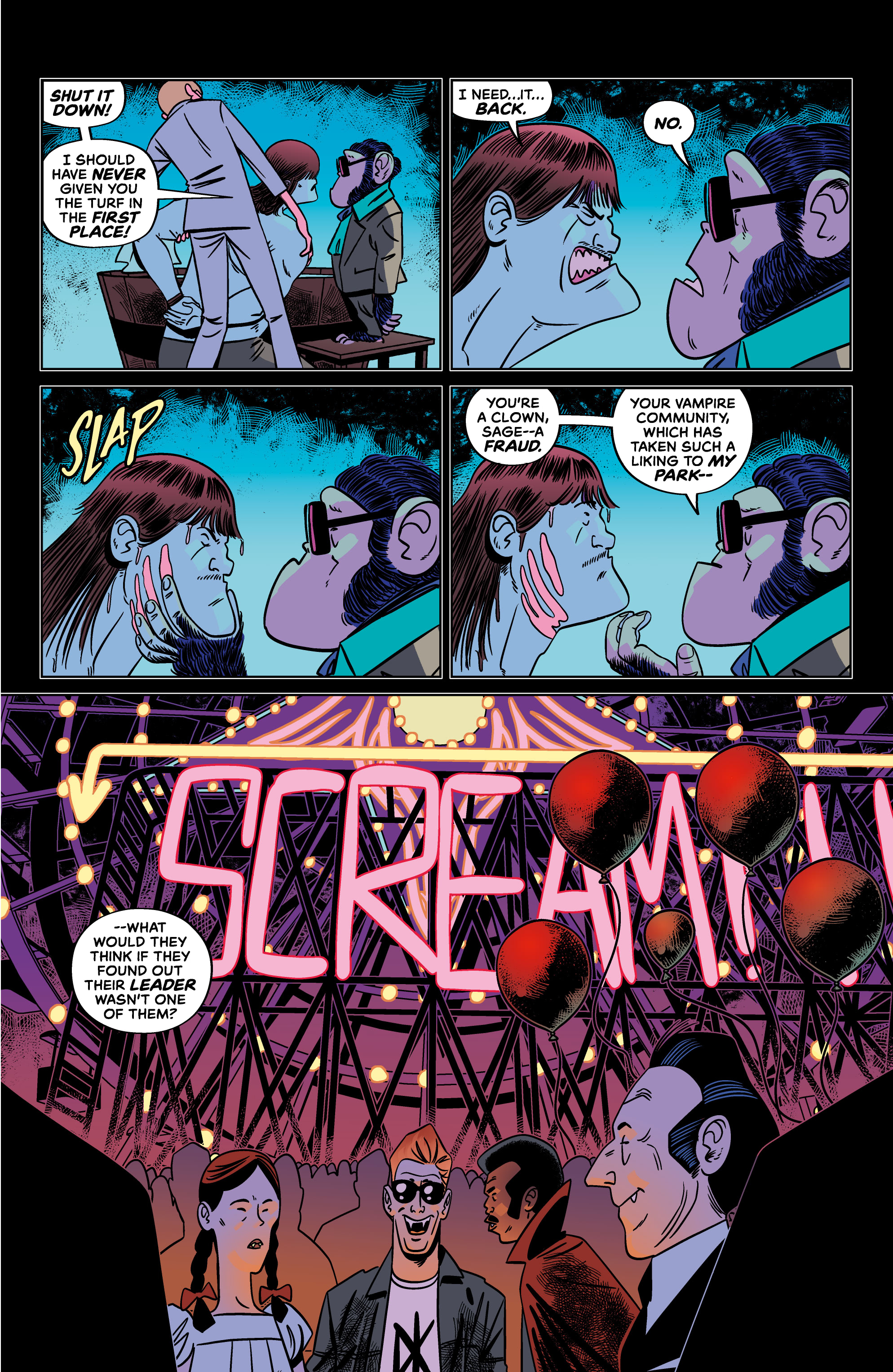 Read online Tales from the Umbrella Academy: You Look Like Death comic -  Issue #4 - 13