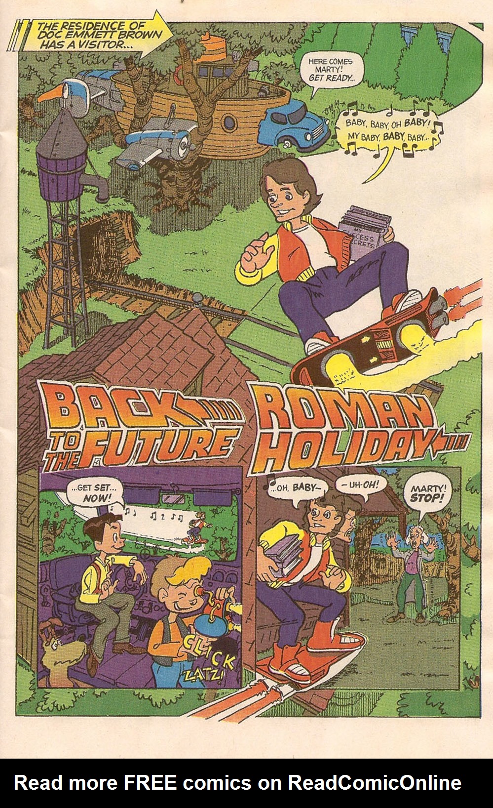 Read online Back to the Future (1991) comic -  Issue #3 - 3