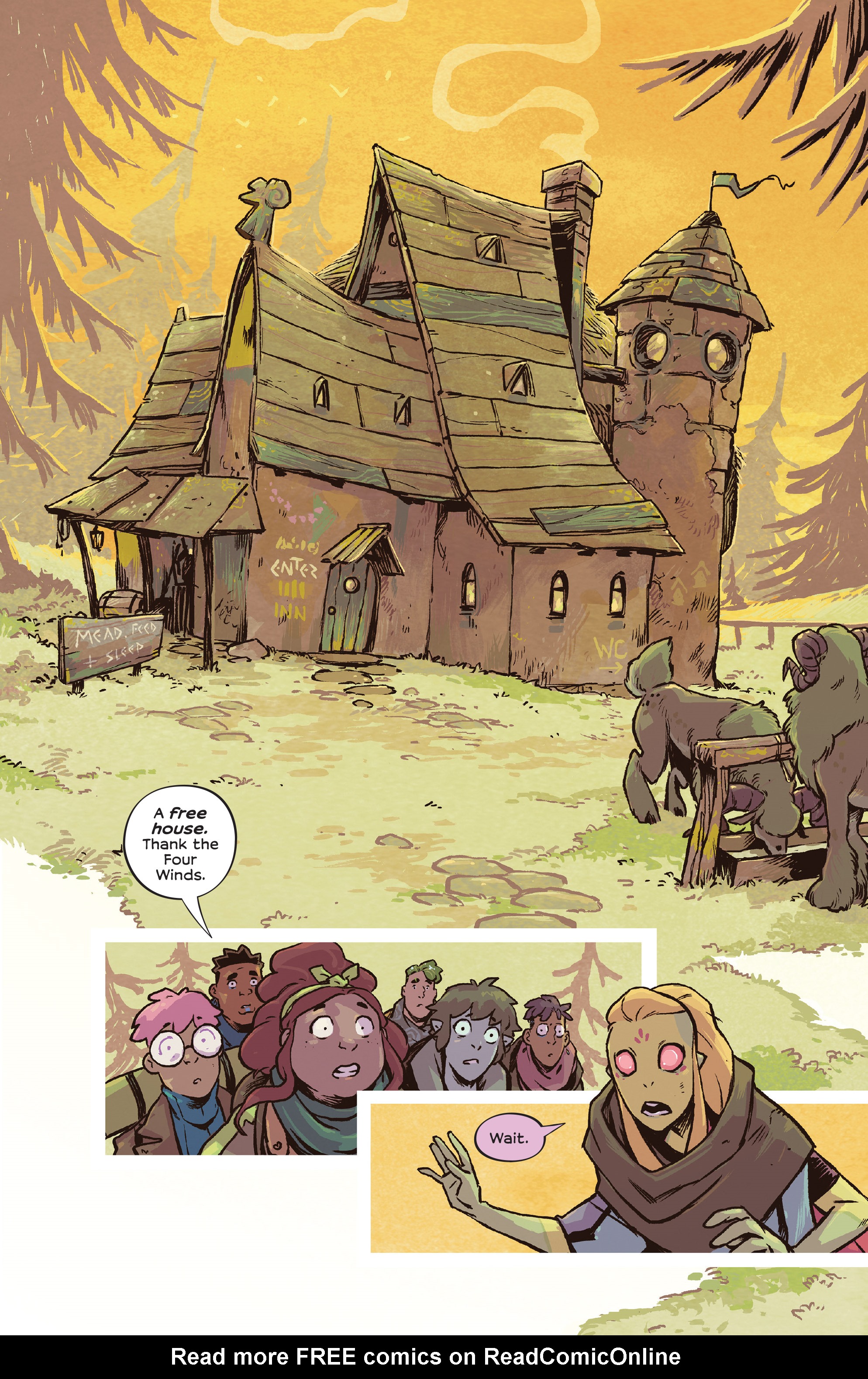 Read online Wynd: The Throne In The Sky comic -  Issue #1 - 18