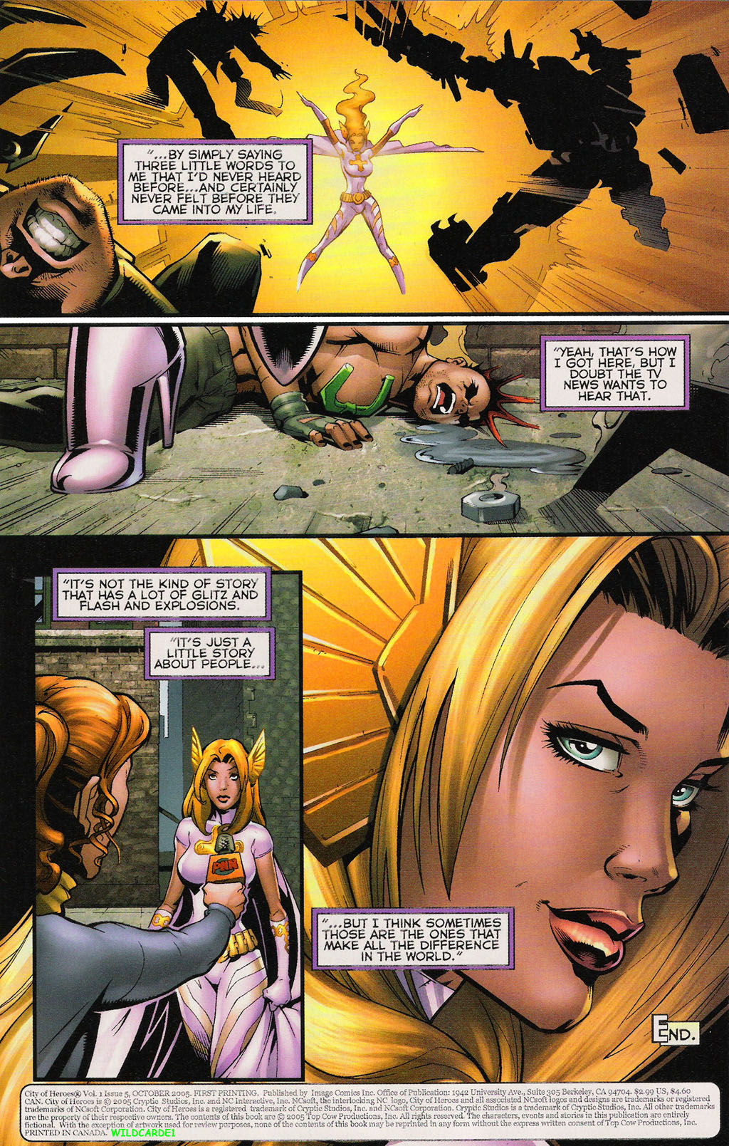 Read online City of Heroes (2005) comic -  Issue #5 - 23