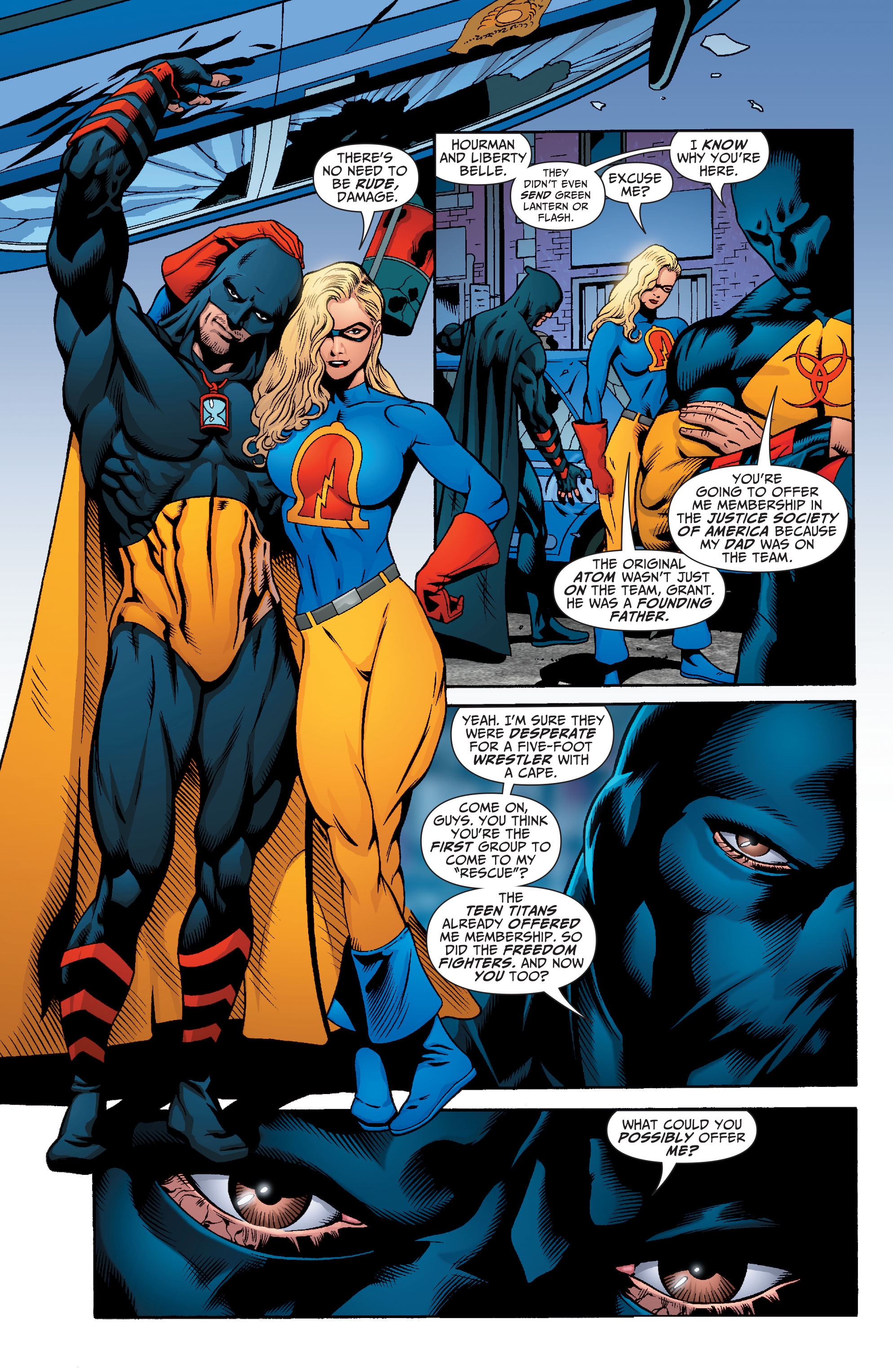 Read online Justice Society of America (2007) comic -  Issue #1 - 15