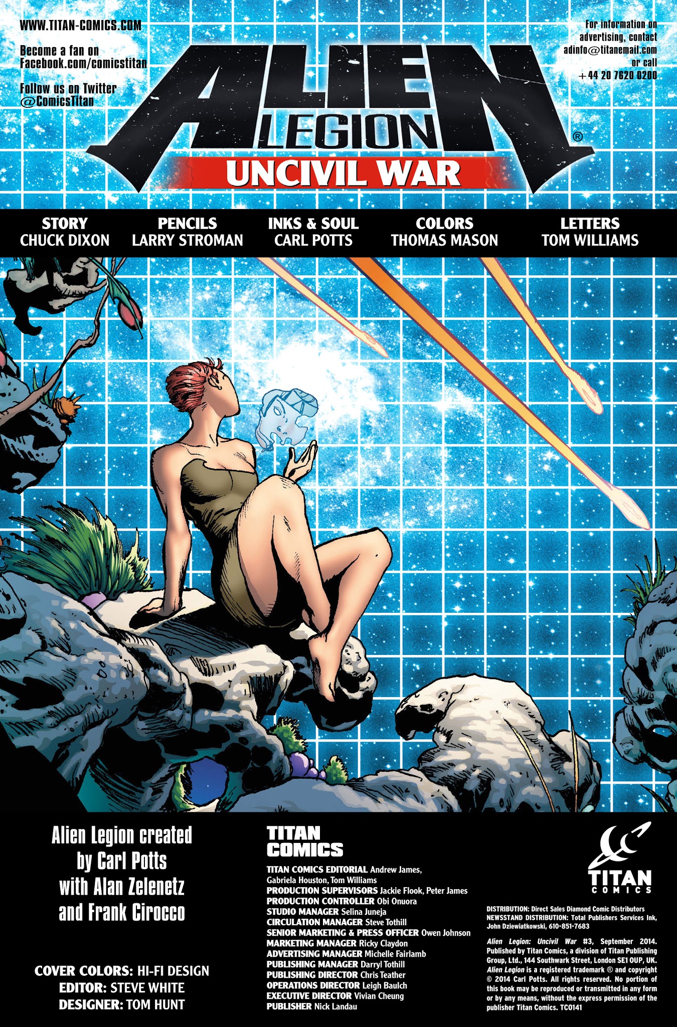 Read online Alien Legion: Uncivil War comic -  Issue # TPB - 61