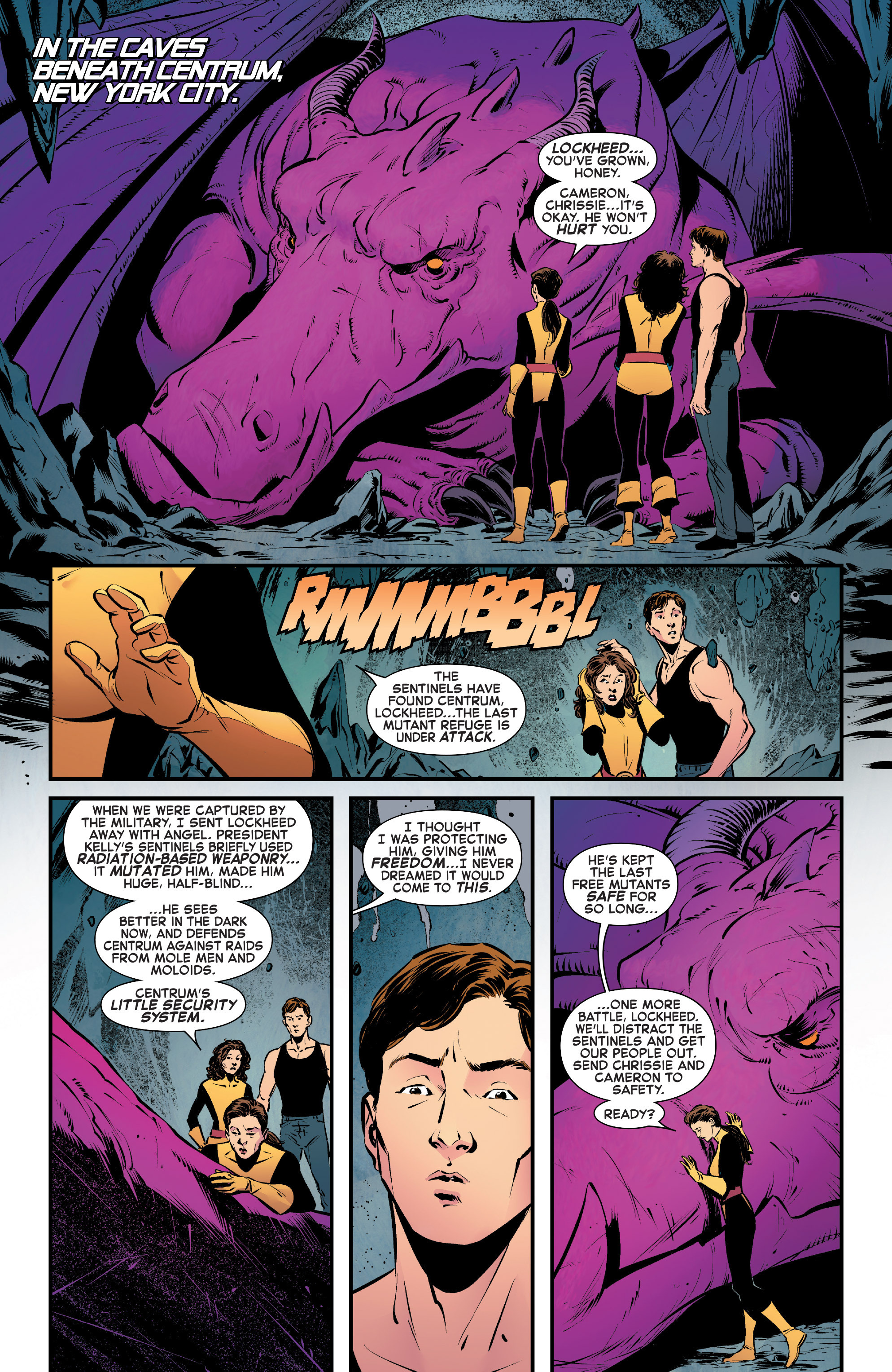 Read online Years of Future Past comic -  Issue #3 - 3
