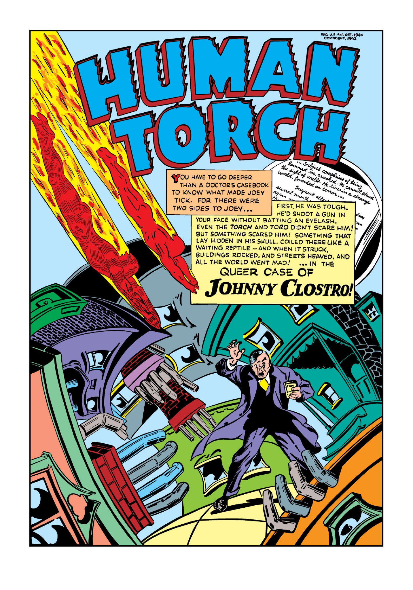 Read online Marvel Masterworks: Golden Age Human Torch comic -  Issue # TPB 3 (Part 1) - 54