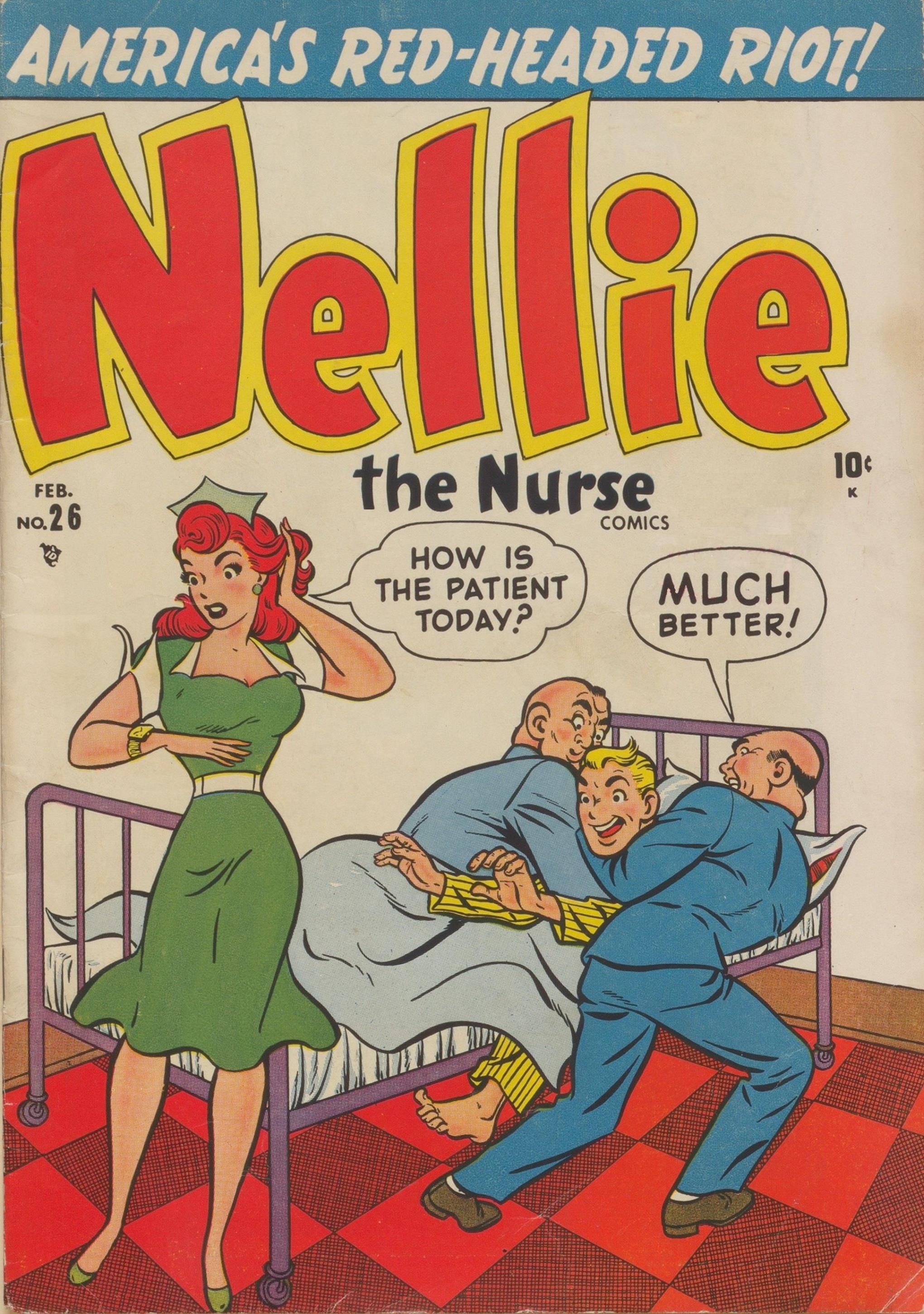 Read online Nellie The Nurse (1945) comic -  Issue #26 - 1