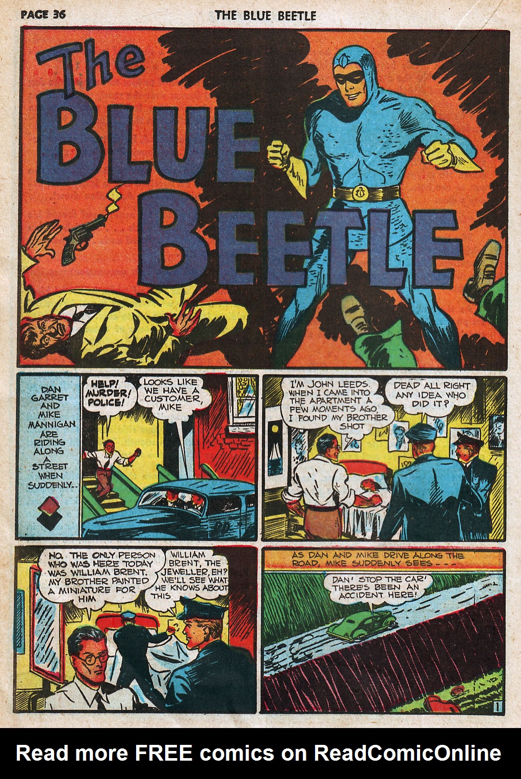 Read online The Blue Beetle comic -  Issue #8 - 37