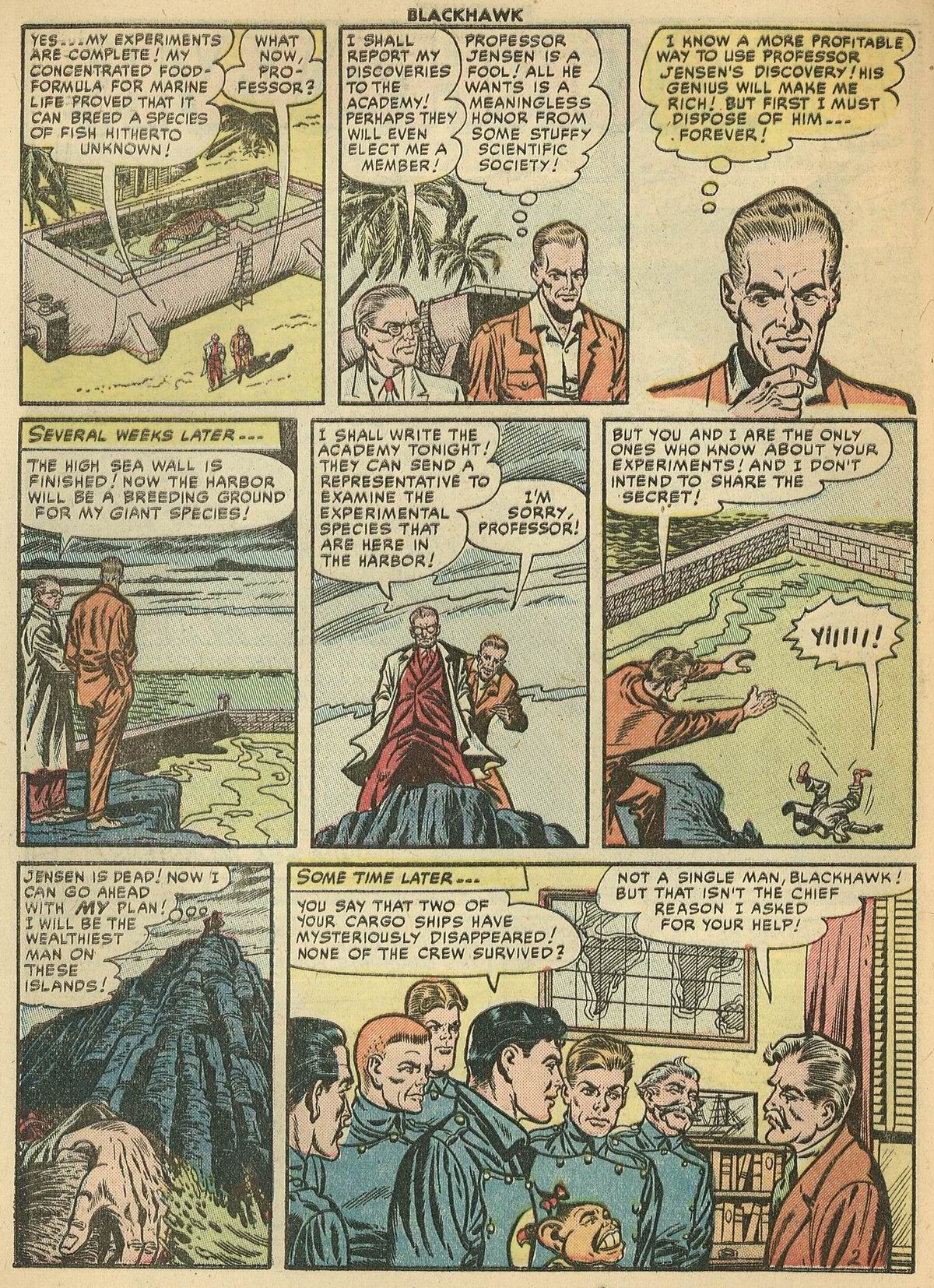 Read online Blackhawk (1957) comic -  Issue #47 - 29