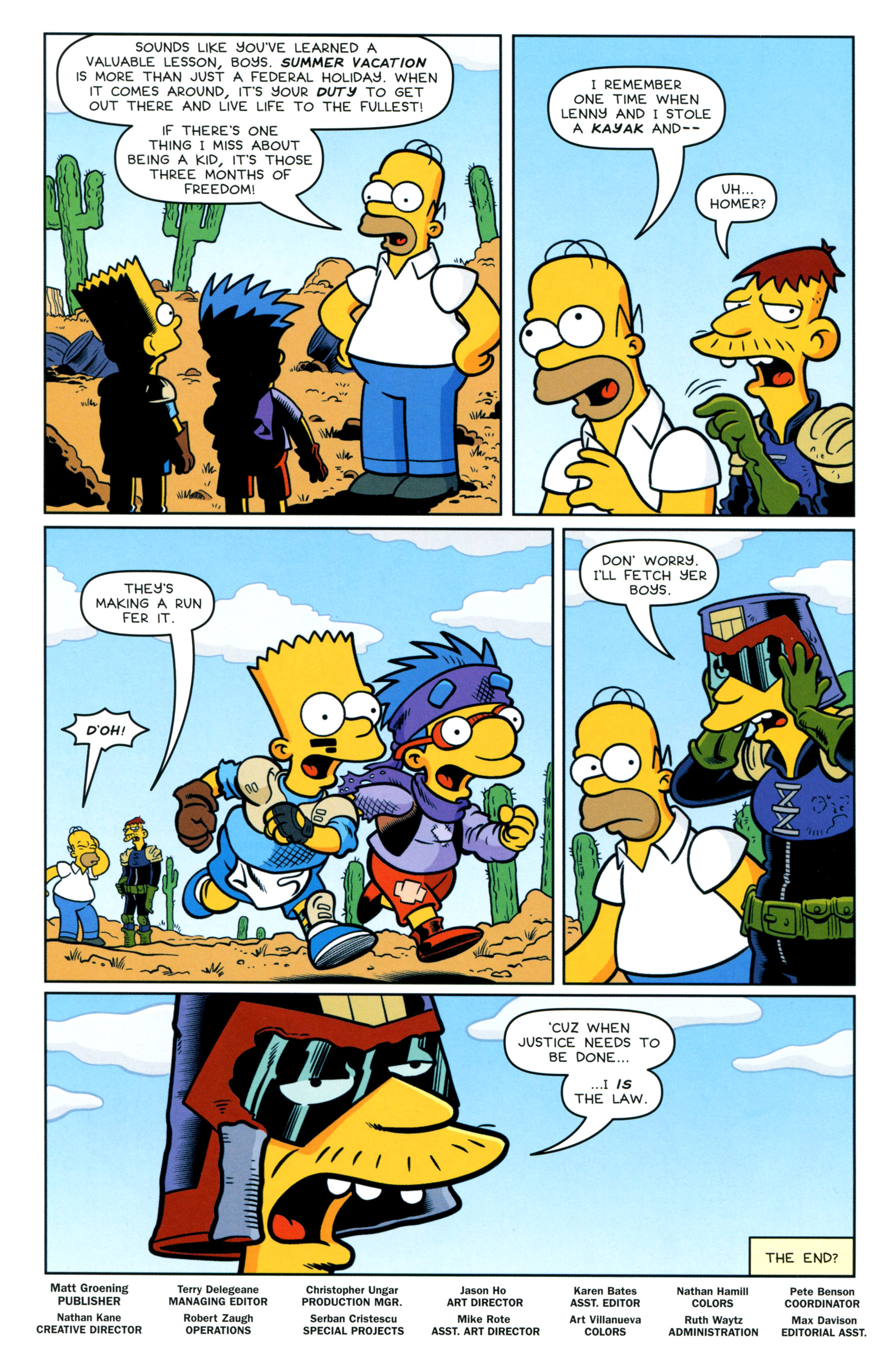Read online The Simpsons Summer Shindig comic -  Issue #7 - 46