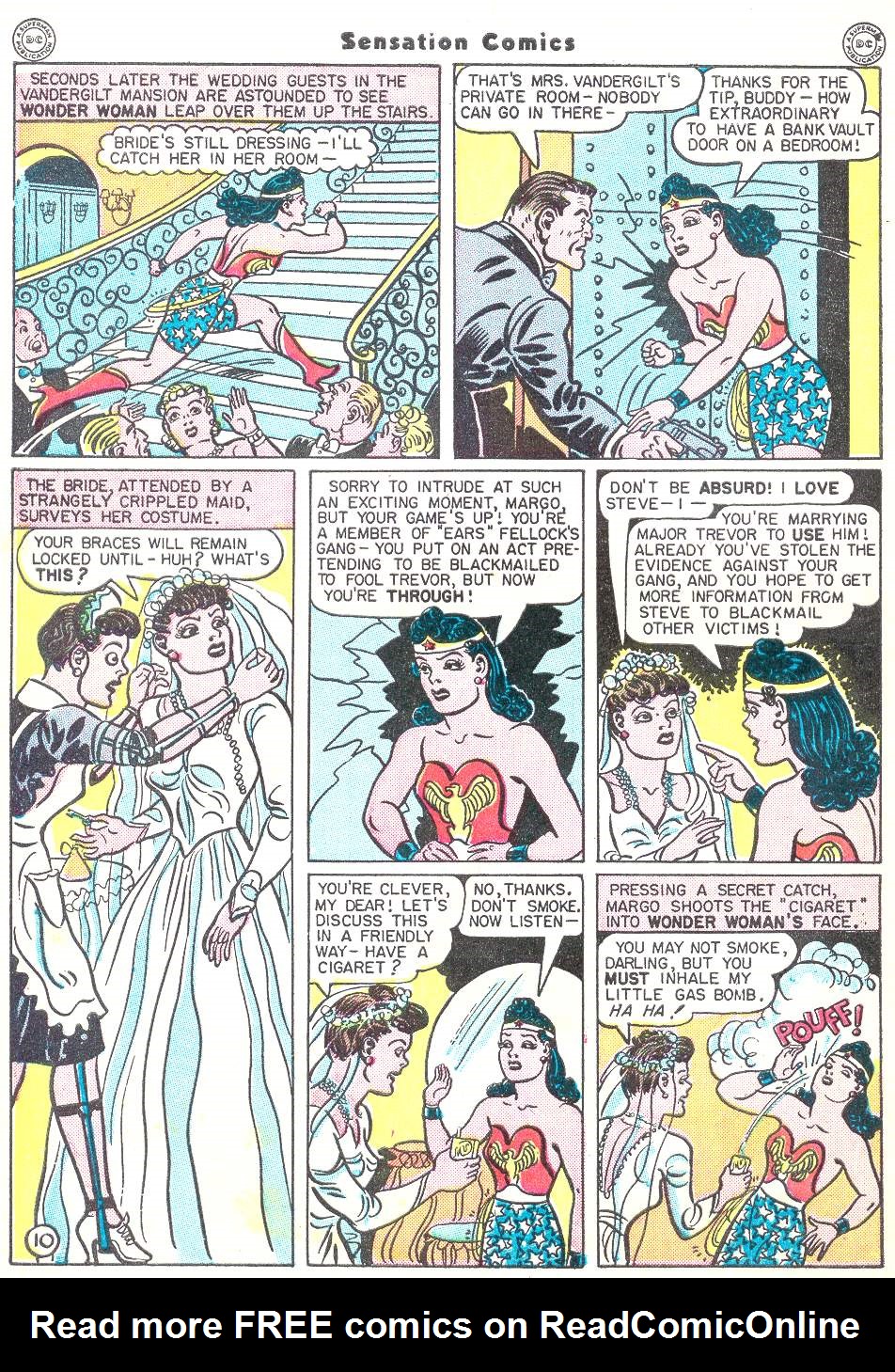 Read online Sensation (Mystery) Comics comic -  Issue #50 - 12