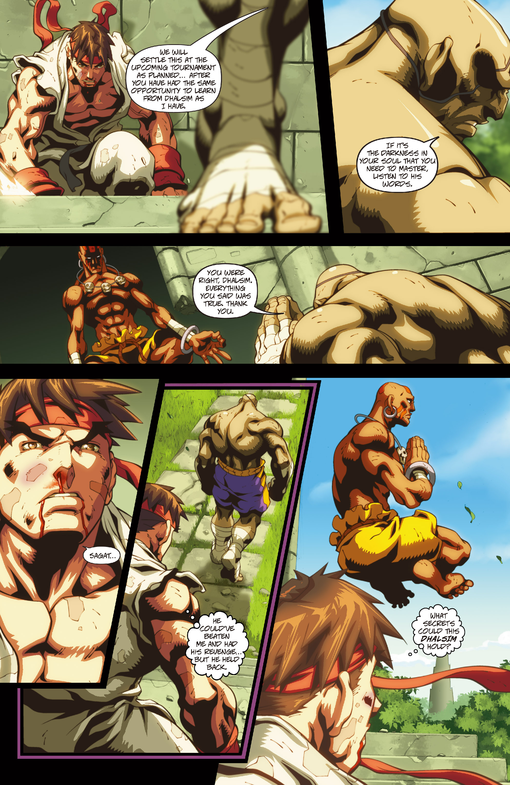 Read online Street Fighter II comic -  Issue #2 - 12