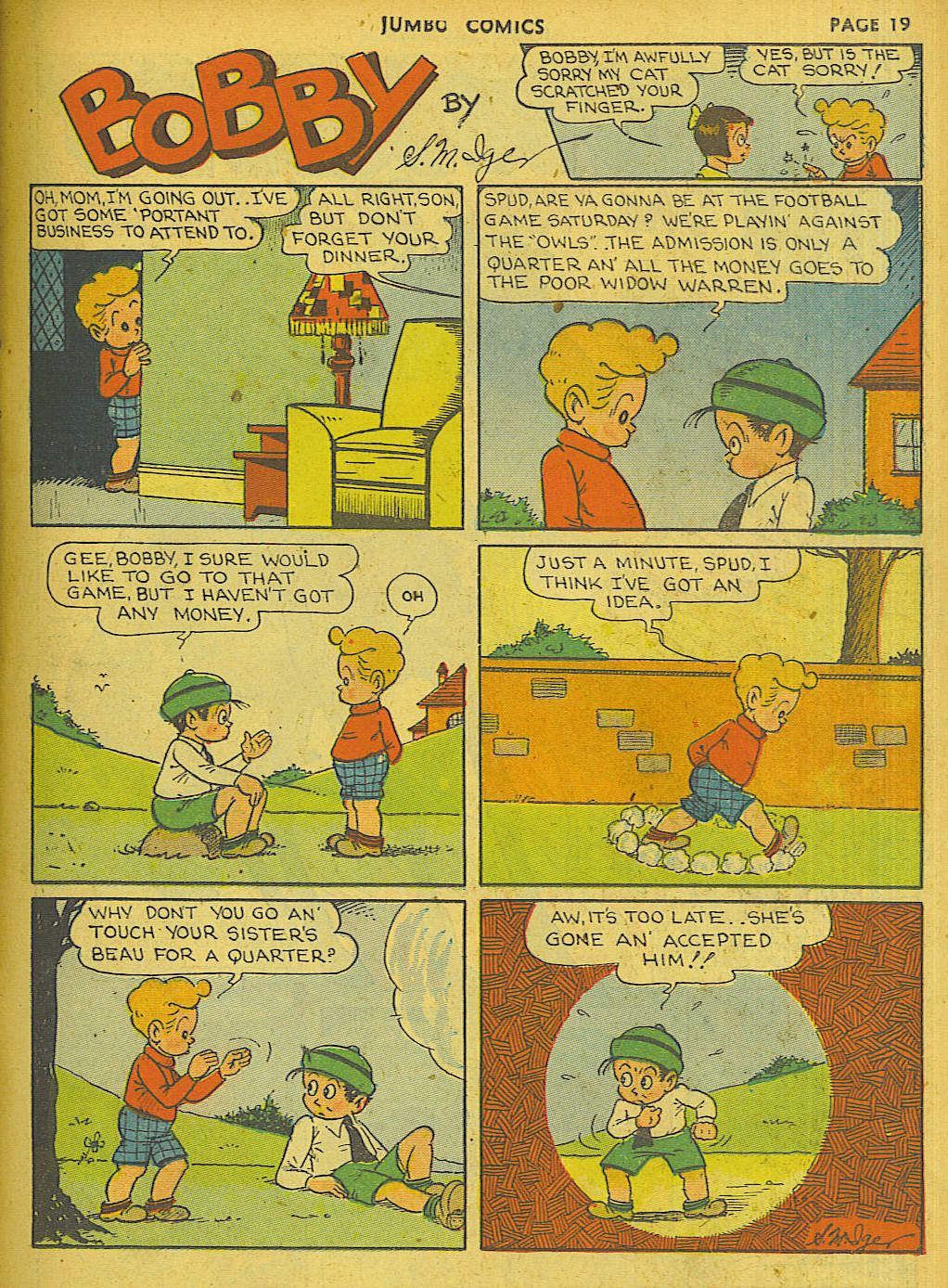 Read online Jumbo Comics comic -  Issue #38 - 21