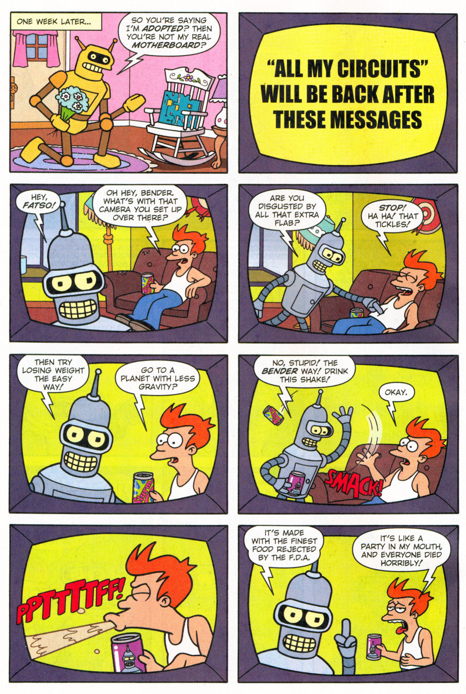 Read online Futurama Comics comic -  Issue #22 - 7