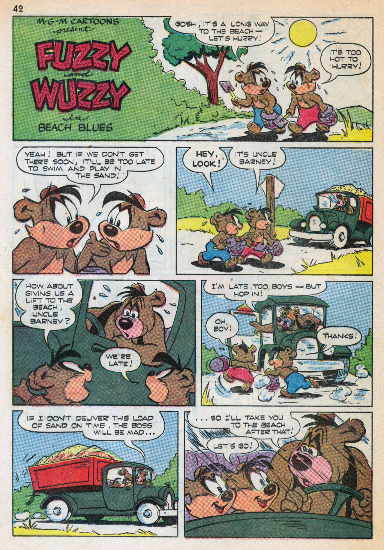 Read online Tom and Jerry's Summer Fun comic -  Issue #2 - 44