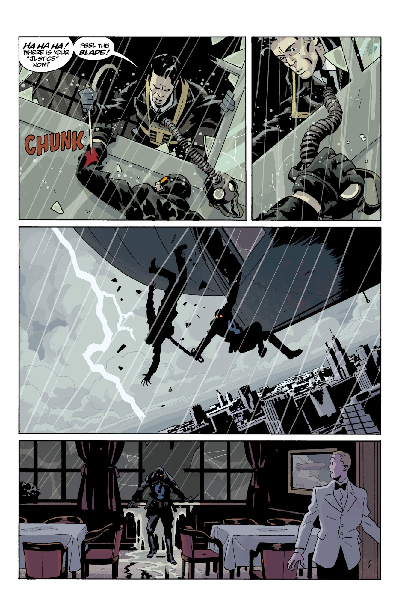Read online Lobster Johnson: Satan Smells a Rat comic -  Issue # TPB - 22
