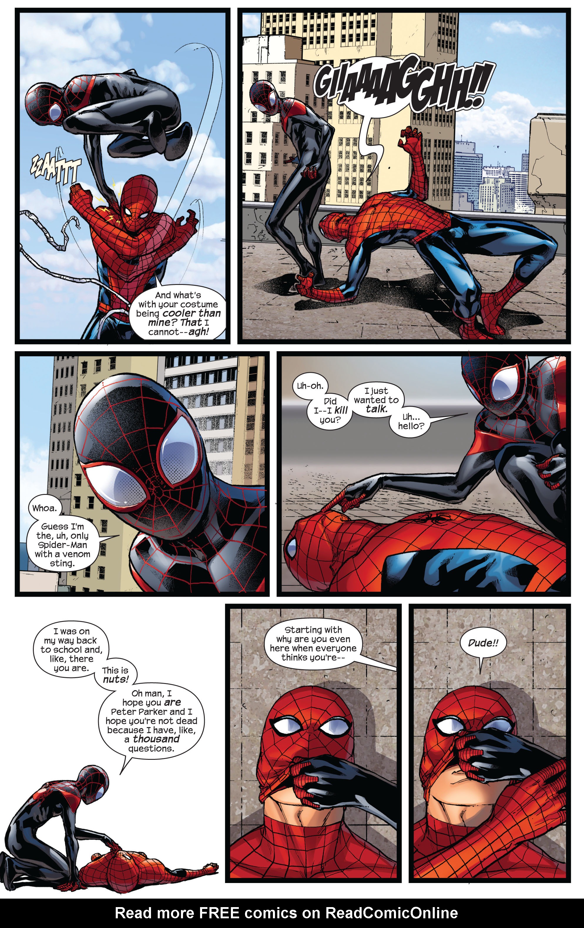 Read online Spider-Men comic -  Issue #2 - 9