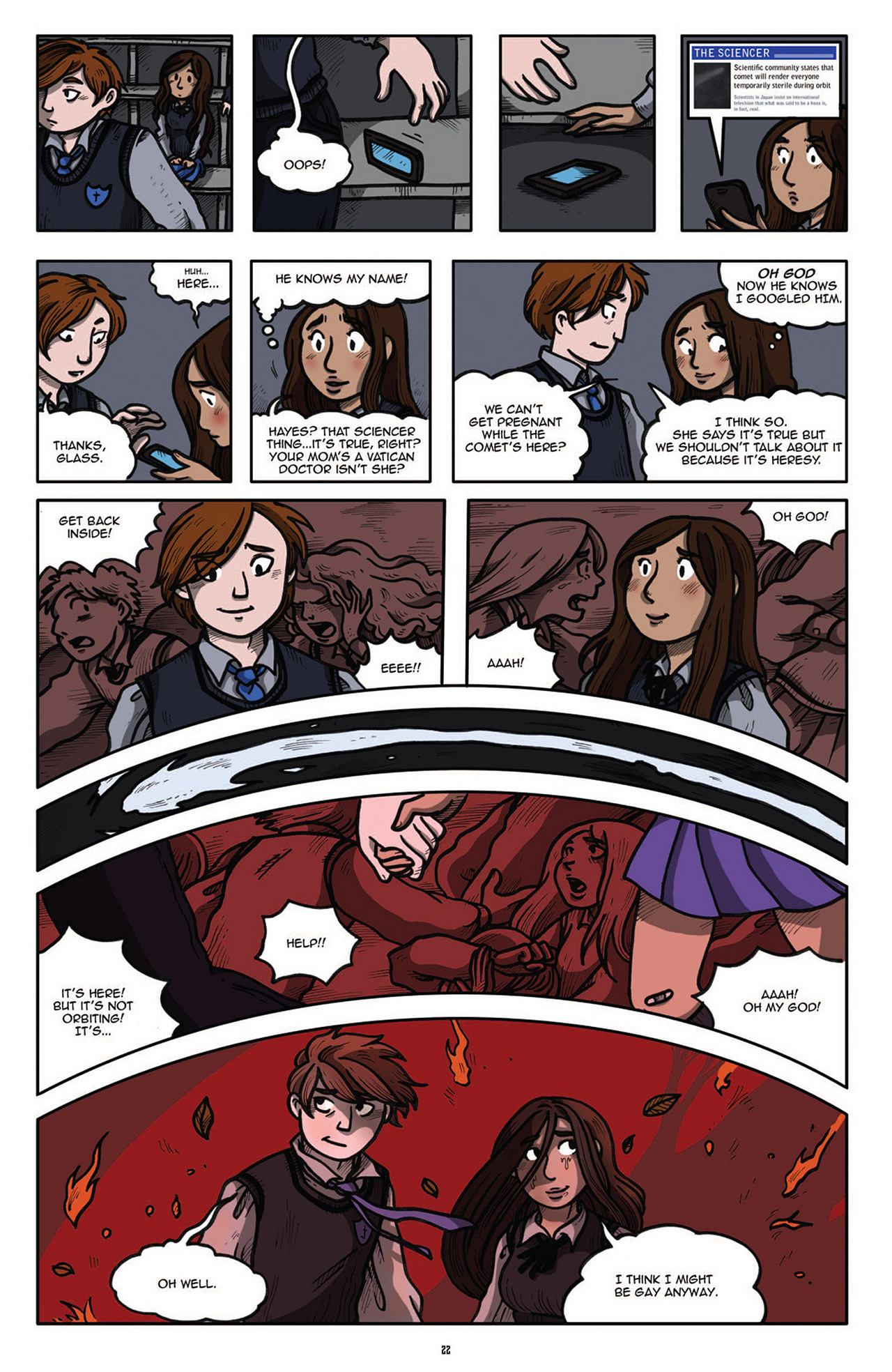 Read online Womanthology: Space comic -  Issue #5 - 25