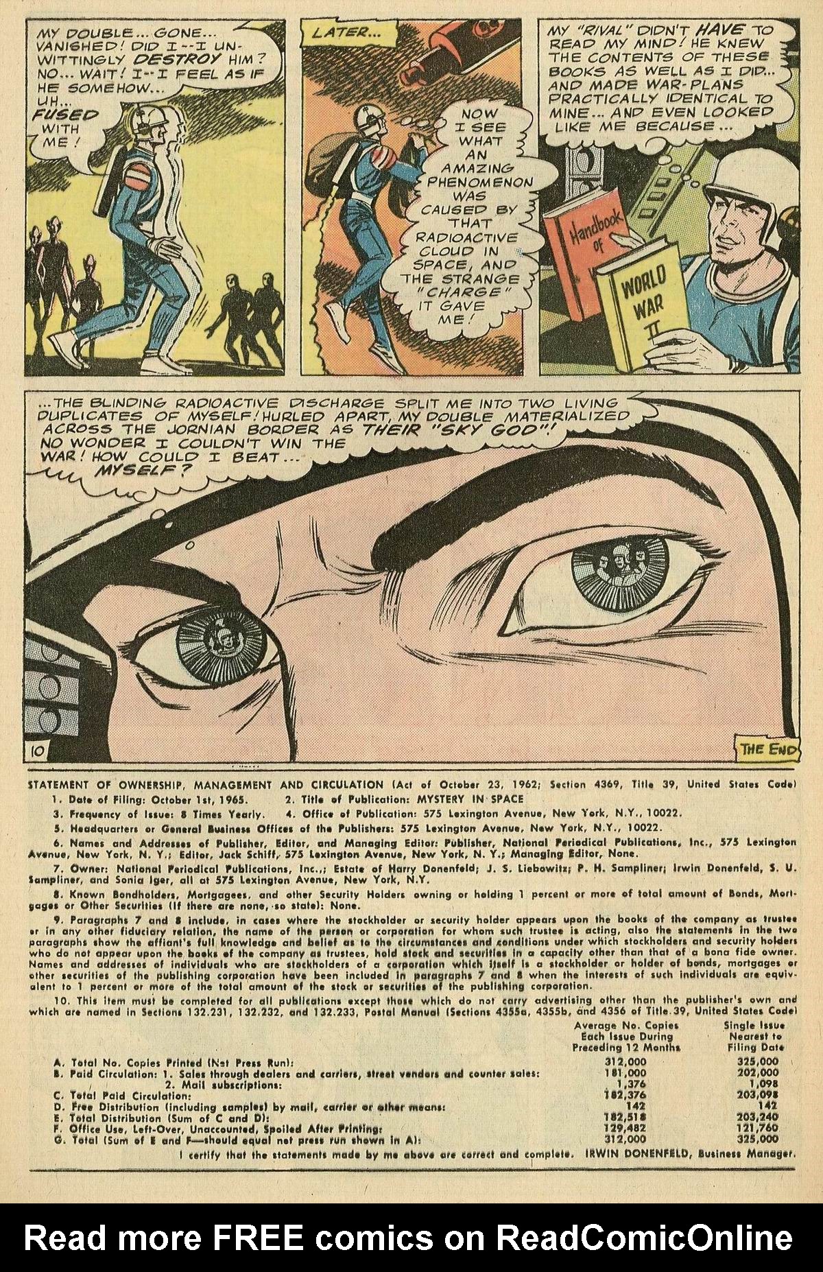 Read online Mystery in Space (1951) comic -  Issue #109 - 32
