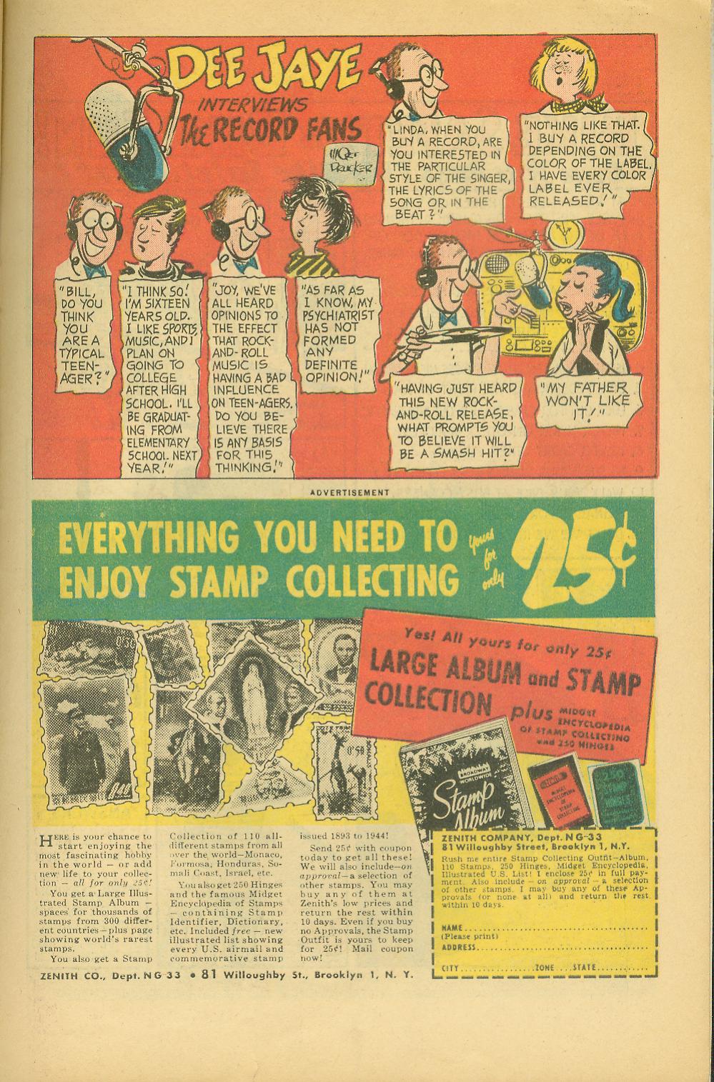 Read online Many Loves of Dobie Gillis comic -  Issue #3 - 23