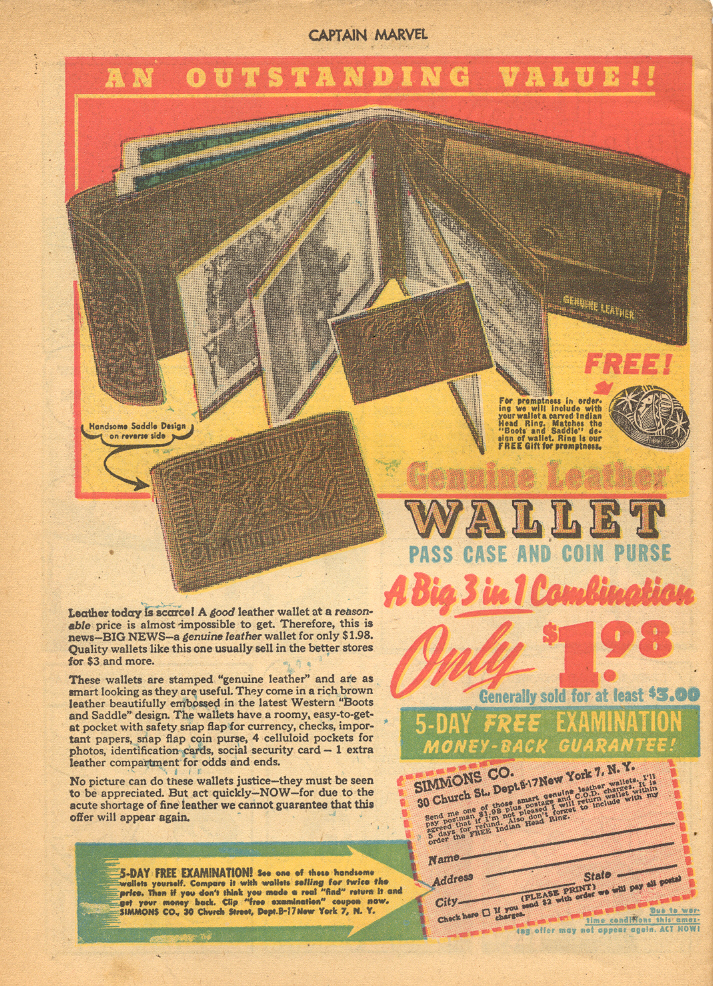 Read online Captain Marvel Adventures comic -  Issue #62 - 50