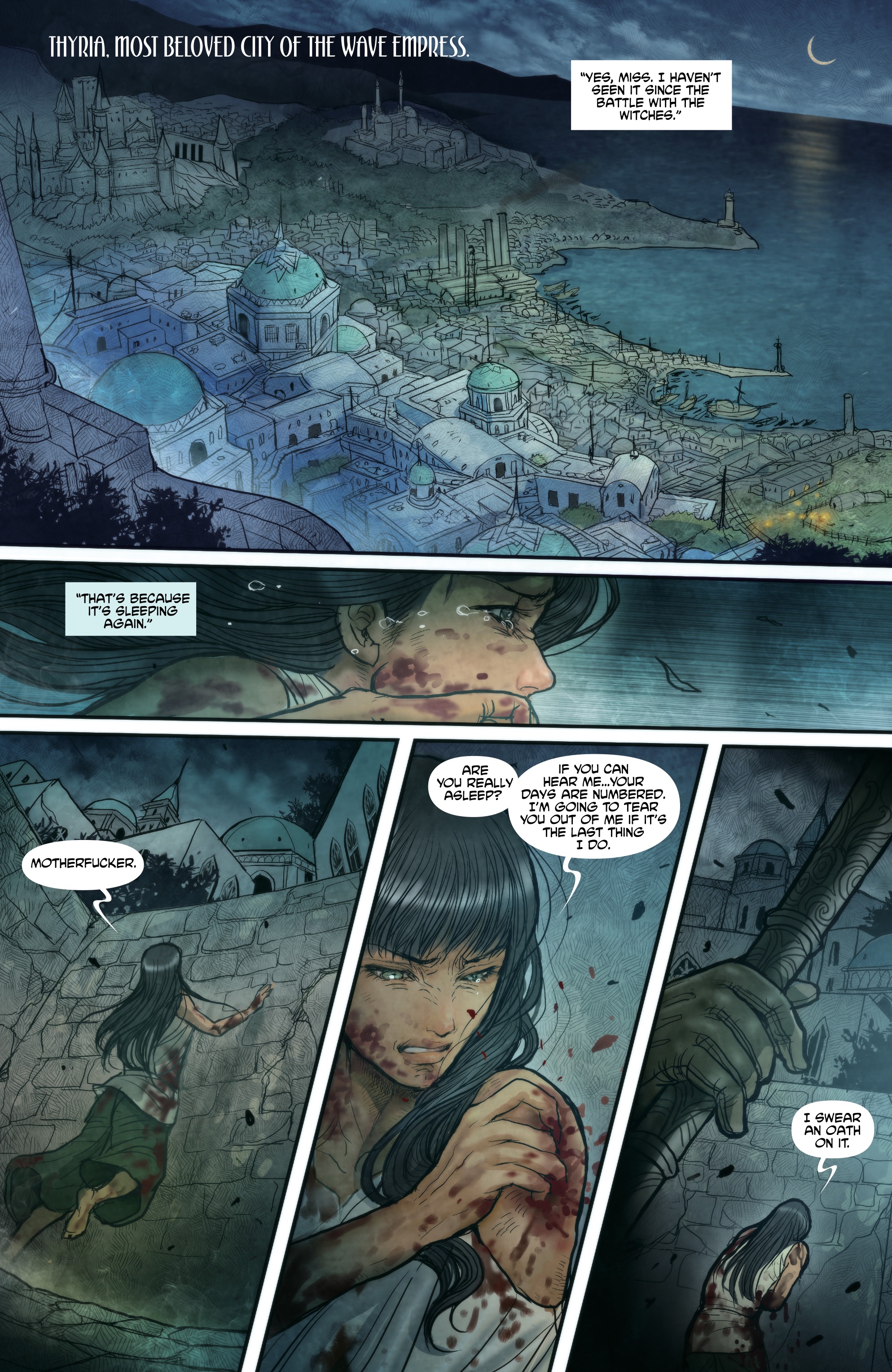 Read online Monstress comic -  Issue #7 - 5