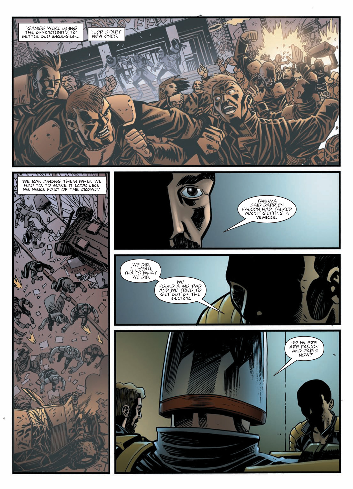 Read online Judge Dredd: Day of Chaos: Fallout comic -  Issue # TPB (Part 2) - 41