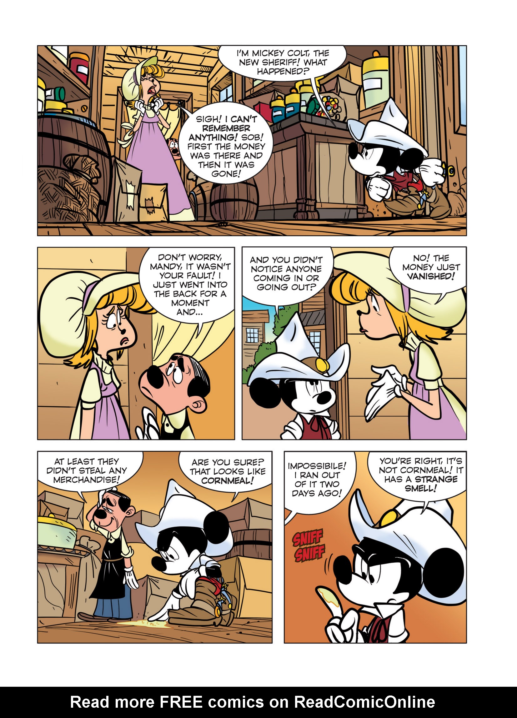 Read online Weird West Mickey: The Trick of Memory Lost comic -  Issue # Full - 5